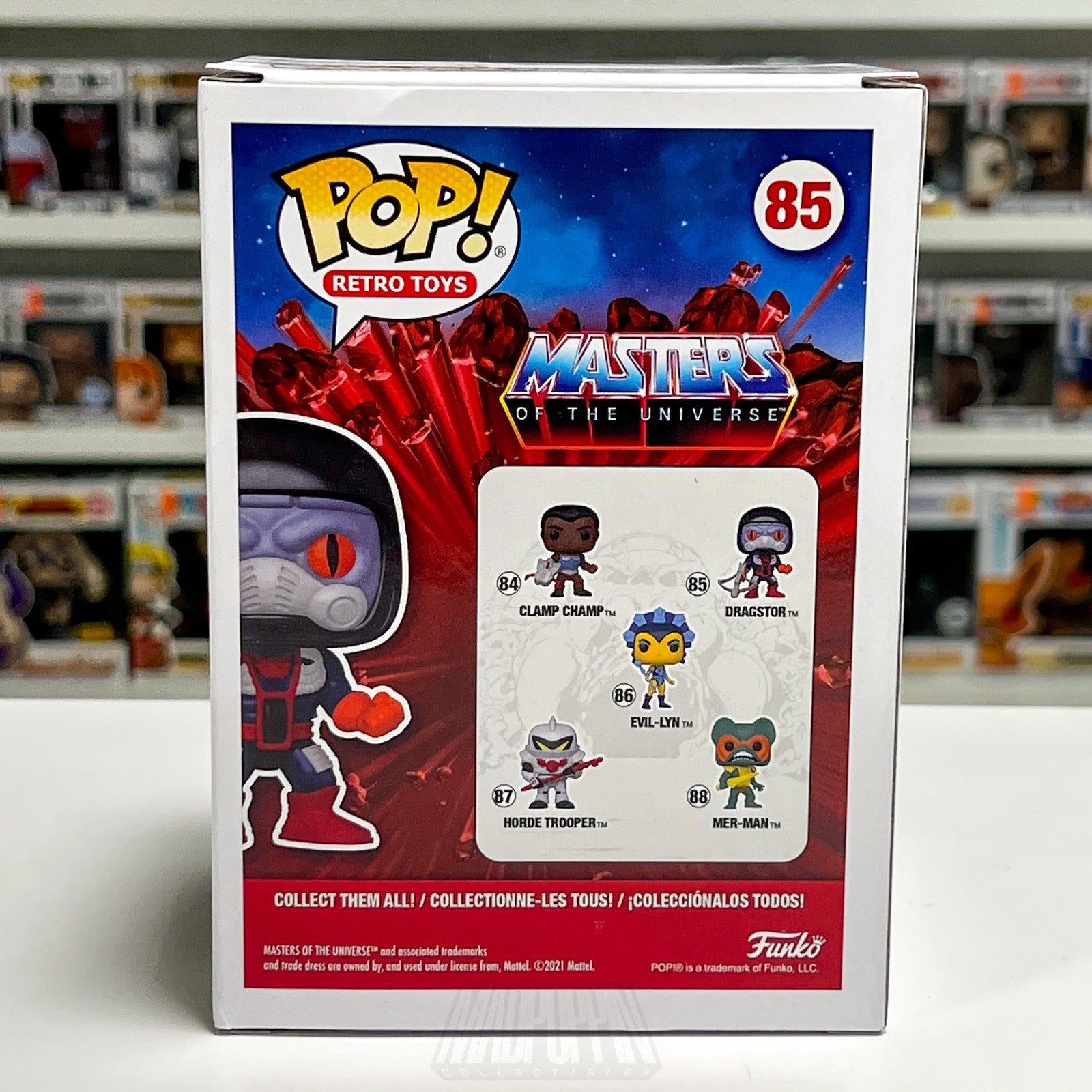 Funko Pop Masters of the Universe MOTU Dragstor #85 Retro Toys Vinyl Figure NIB