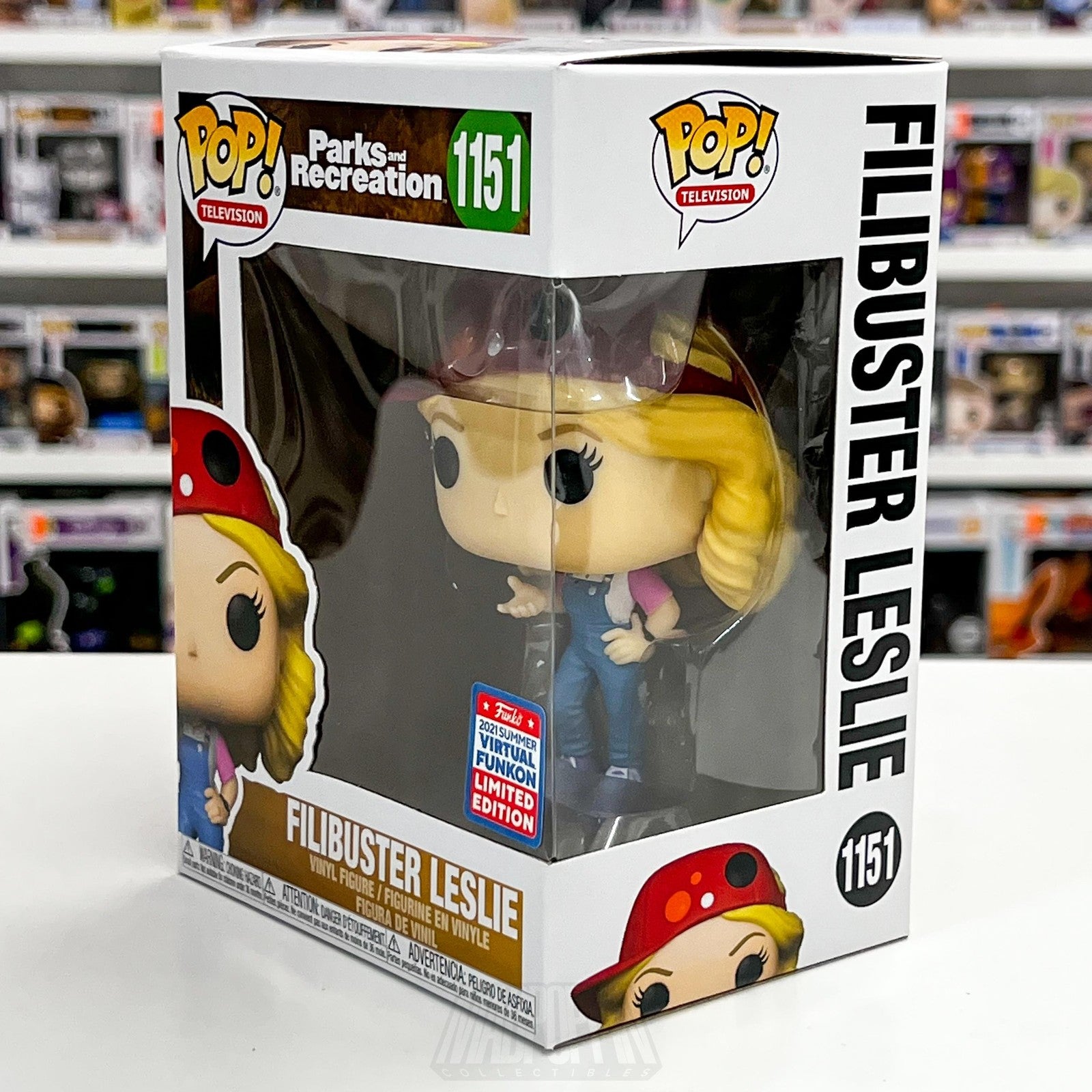 Funko Pop Television Parks and Recreation Filibuster Leslie 1151 Vinyl Figure1