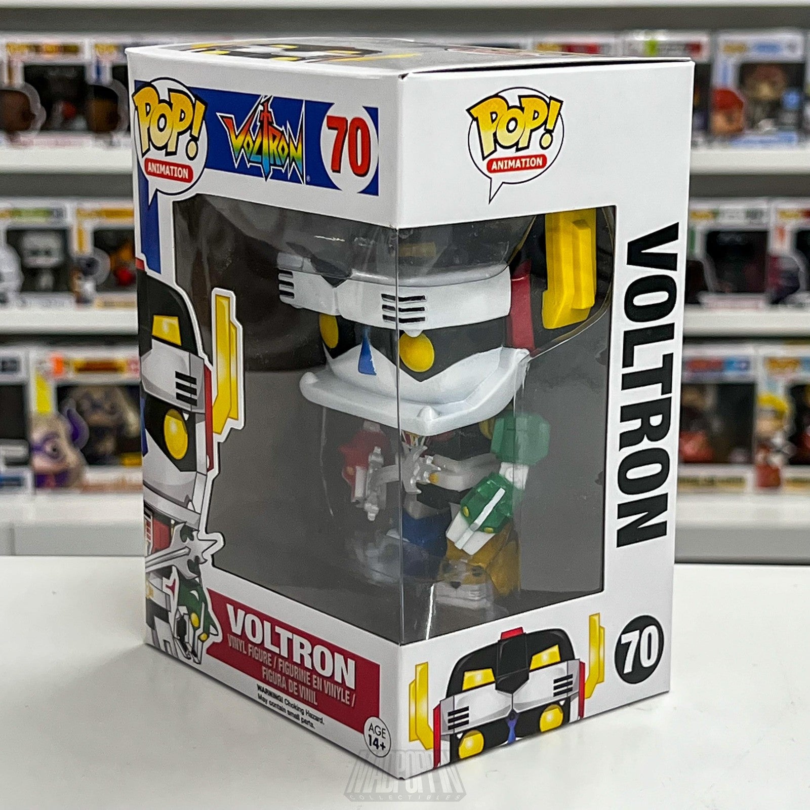 Funko Pop Animation Voltron 70 Vinyl Figure Defender Of The Universe Mint Boxed