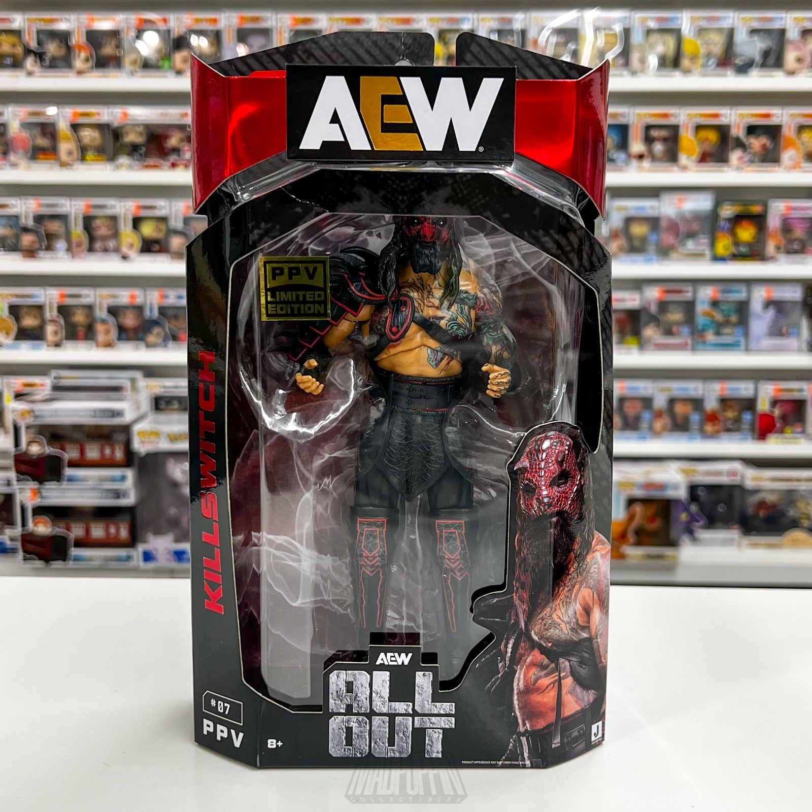 AEW Killswitch All Out 07 PPV Limited Edition Target Excl Jazwares Wrestling