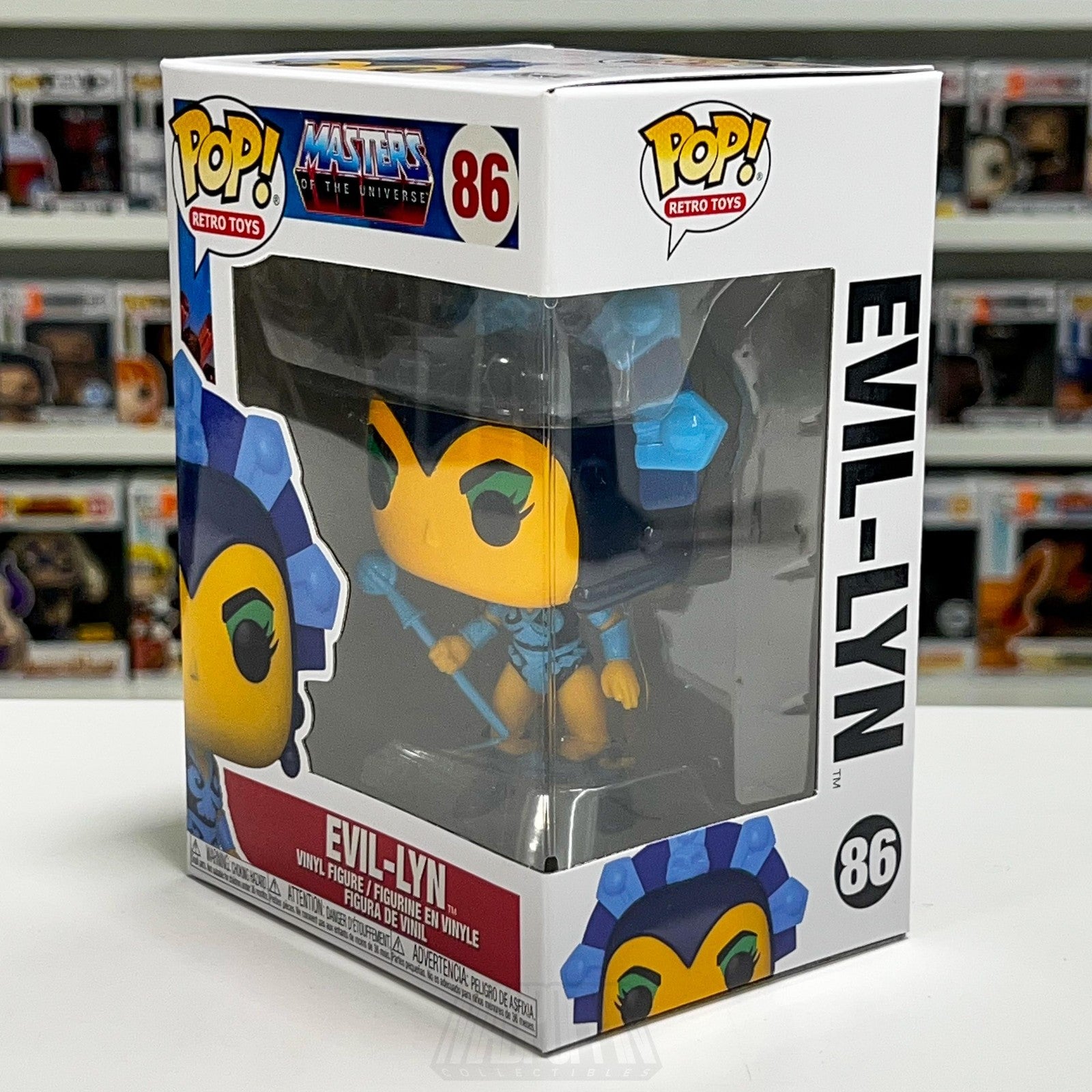 Funko Pop Retro Toys Masters of the Universe MOTU Evil-Lyn #86 Vinyl Figure NIB