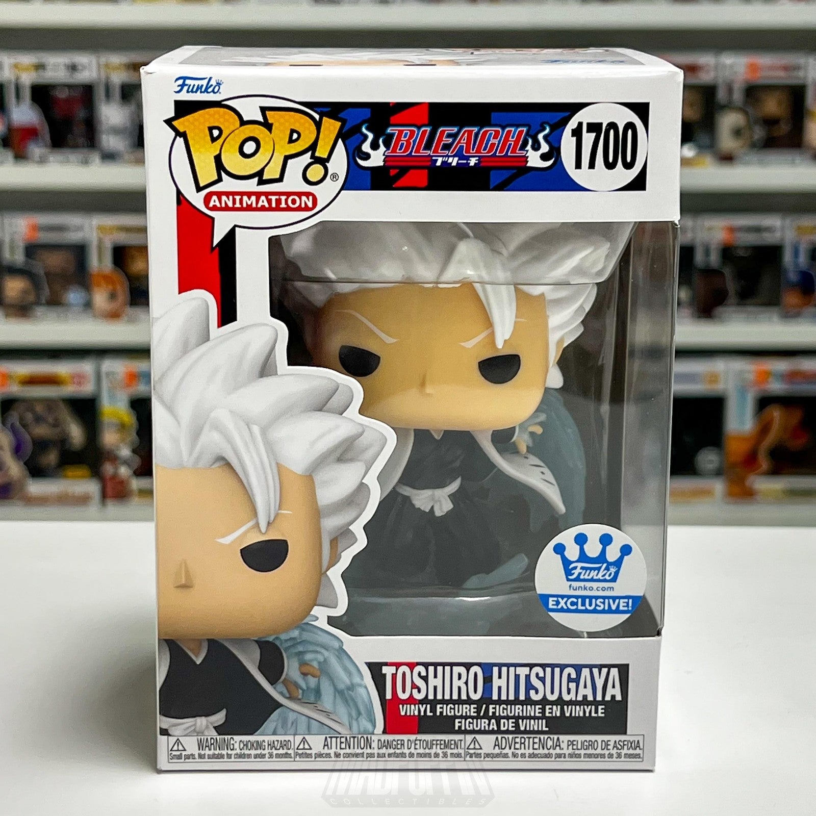 Funko Pop Bleach Toshiro Hitsugaya #1700 Funko Shop Exclusive Vinyl Figure Anime