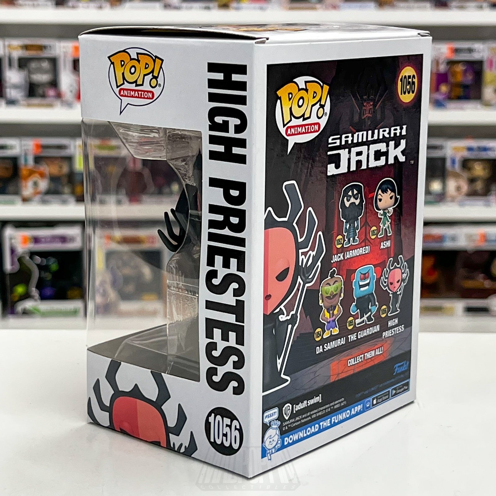Funko Pop Animation Samurai Jack High Priestess 1056 Figure Cartoon Network2