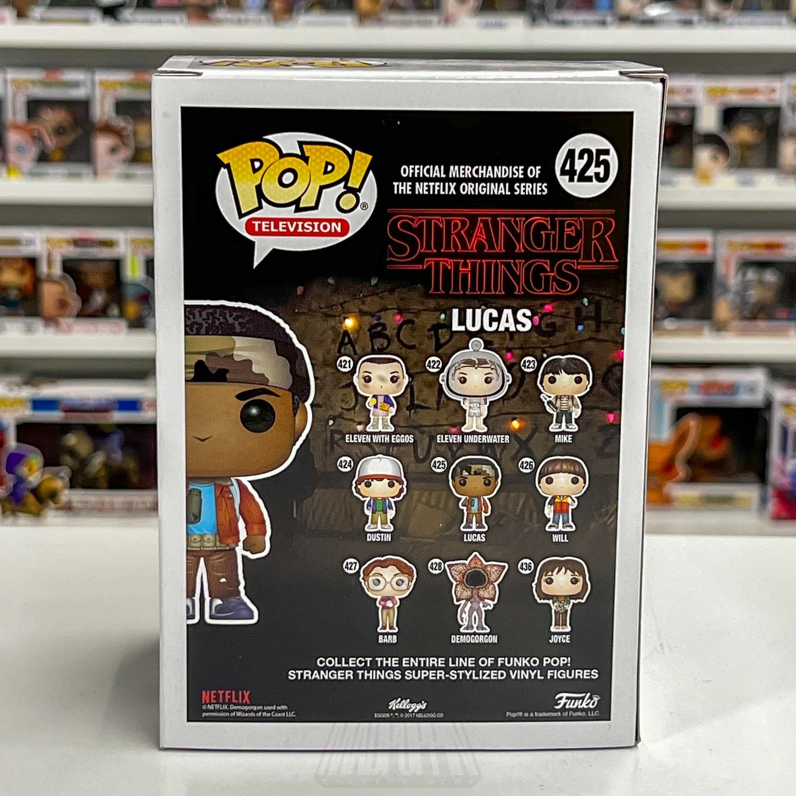 Funko Pop Television Stranger Things Lucas Sinclair 425 Original Vinyl Figure3