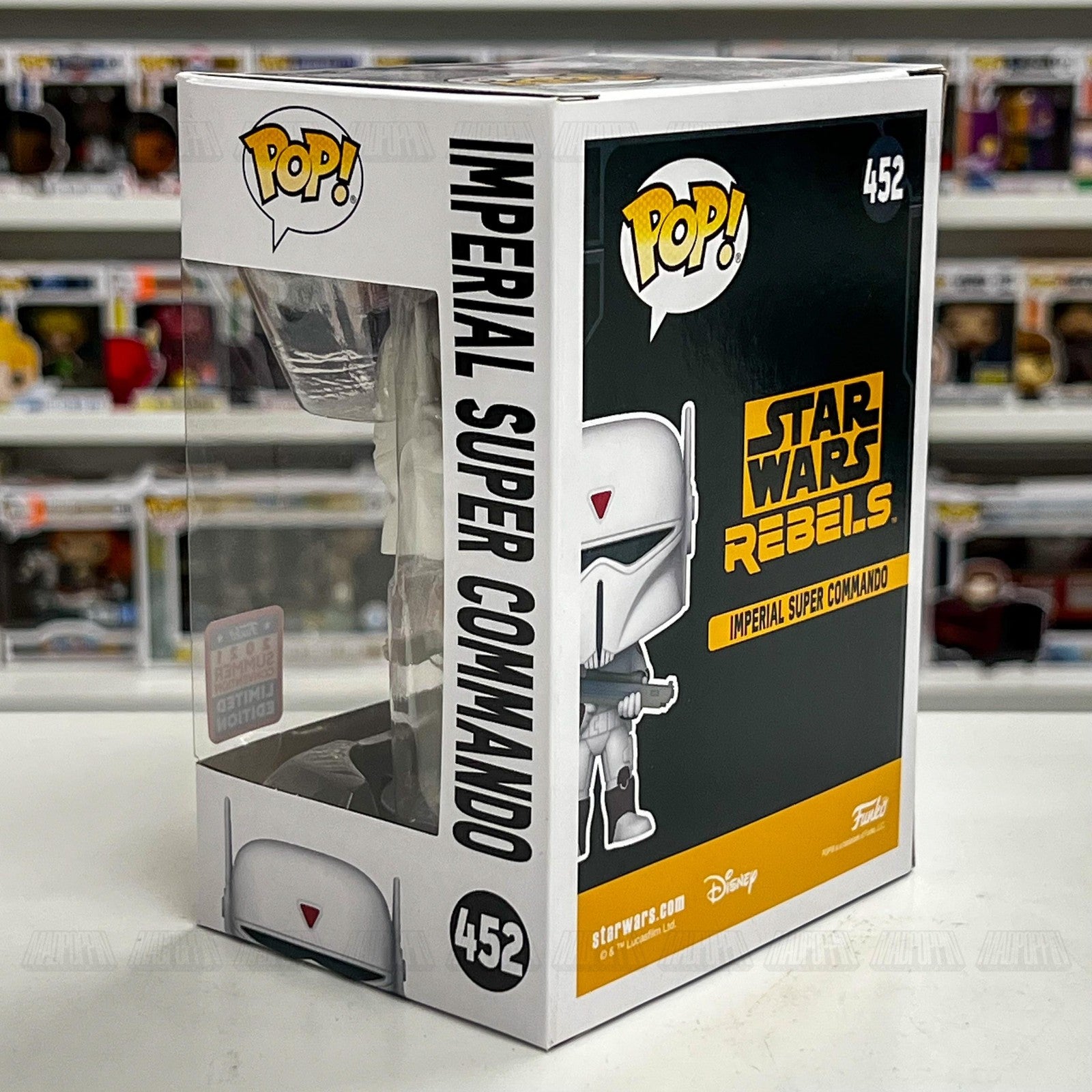 Funko Pop Star Wars Rebels Imperial Super Commando 452 Summer Convention