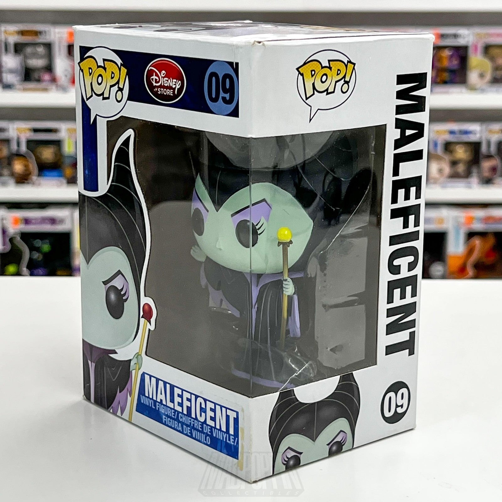 Funko Pop Disney Store Logo Maleficent 09 Villains Series 1 Vinyl Figure Boxed1
