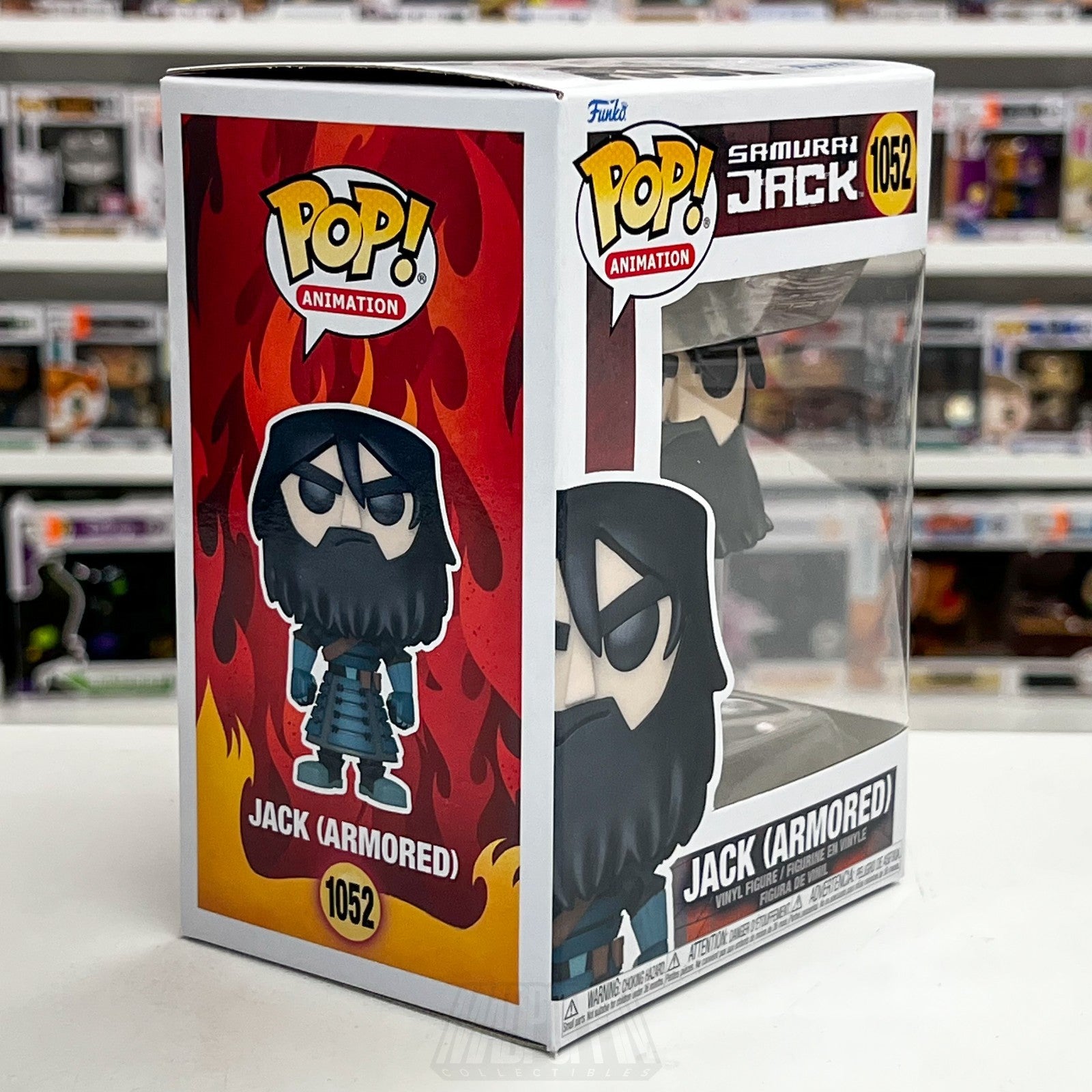 Funko Pop Animation Samurai Jack Armored 1052 Vinyl Figure Cartoon Network Toy5