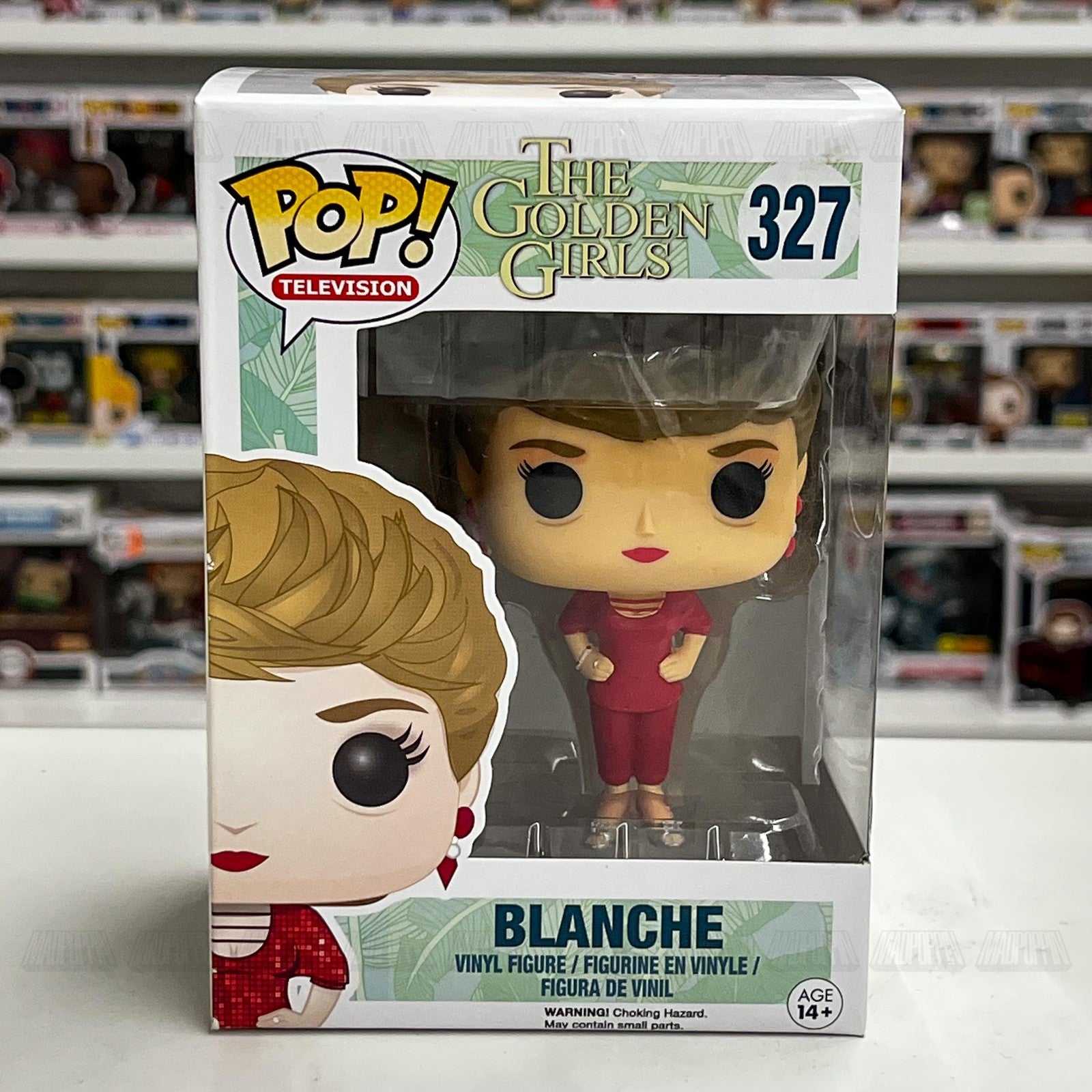 Funko Pop The Golden Girls Blanche 327 Vinyl Figure TV Collectible New