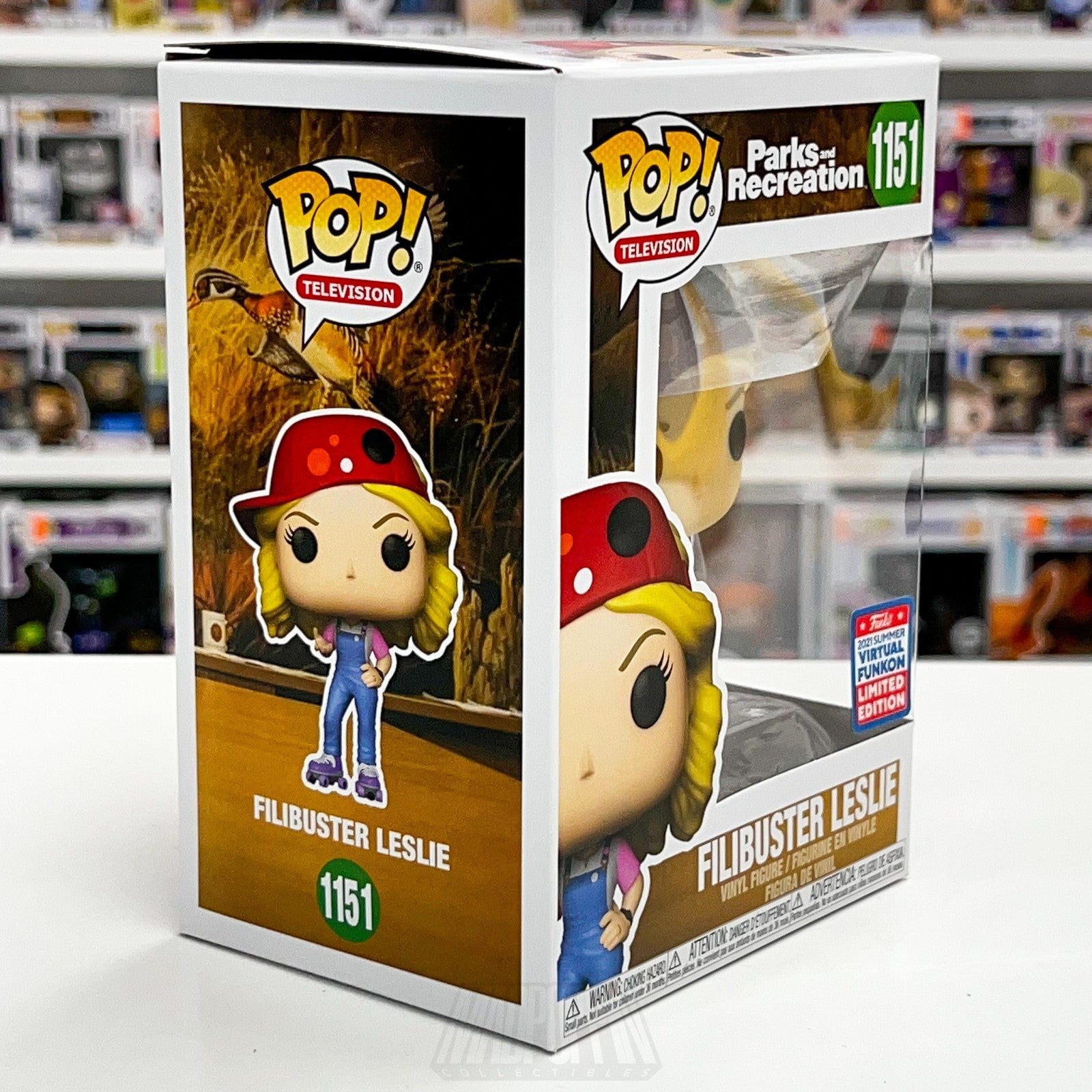 Funko Pop Television Parks and Recreation Filibuster Leslie 1151 Vinyl Figure5