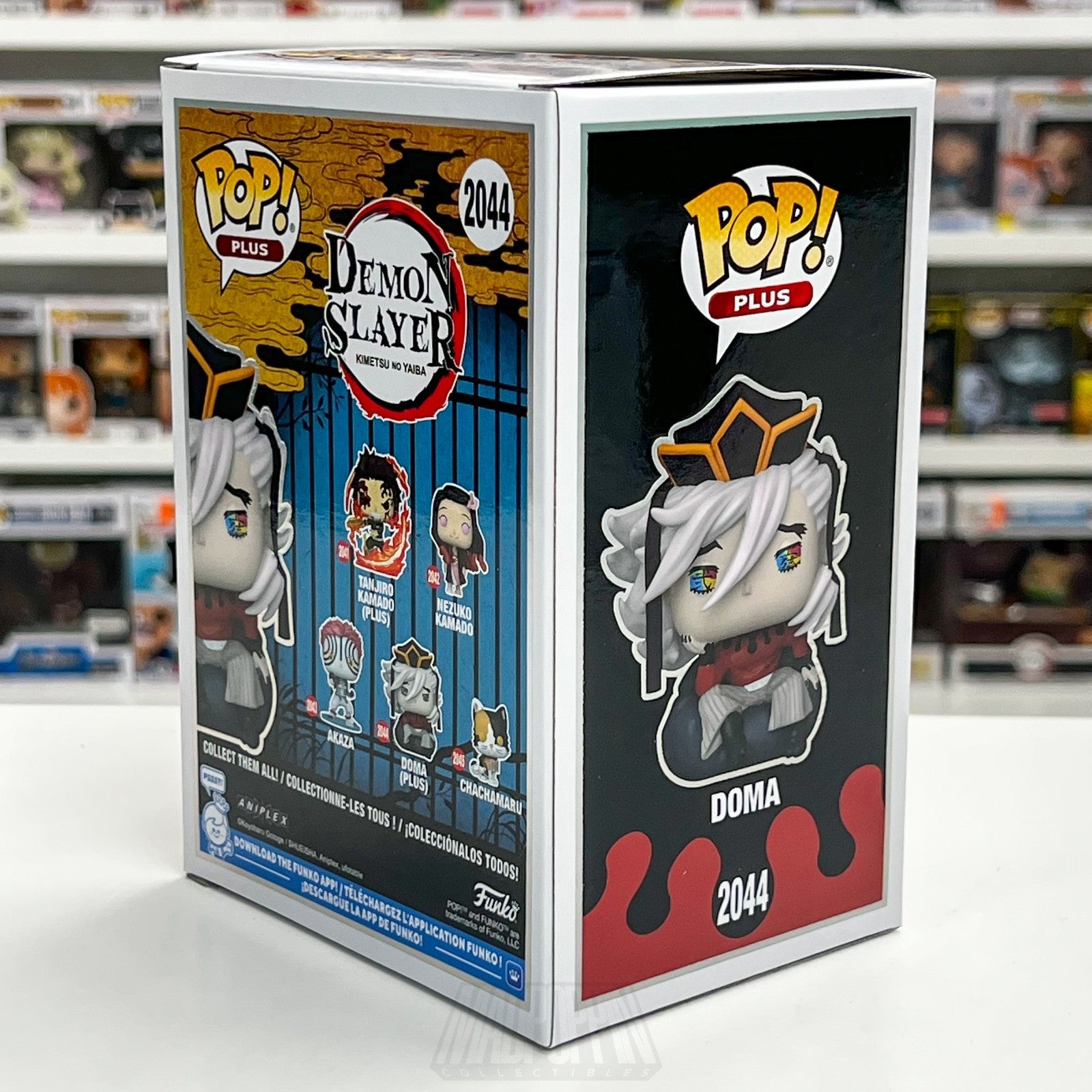 Funko Pop Plus Anime Demon Slayer Doma 2044 Twelve Kizuki Japanese Vinyl Figure4
