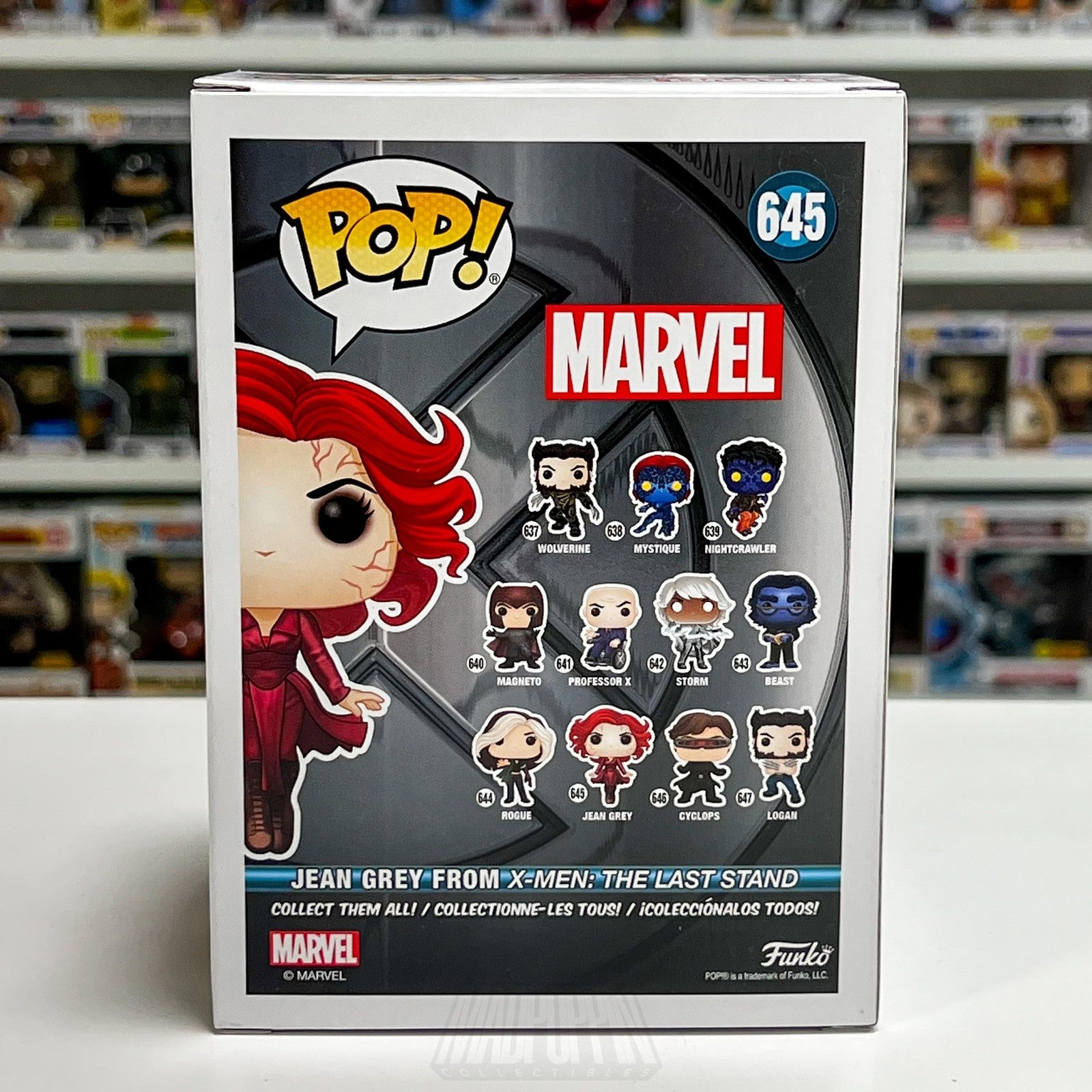 Funko Pop Marvel Jean Grey 645X-Men The Last Stand Bobblehead Mutant Phoenix