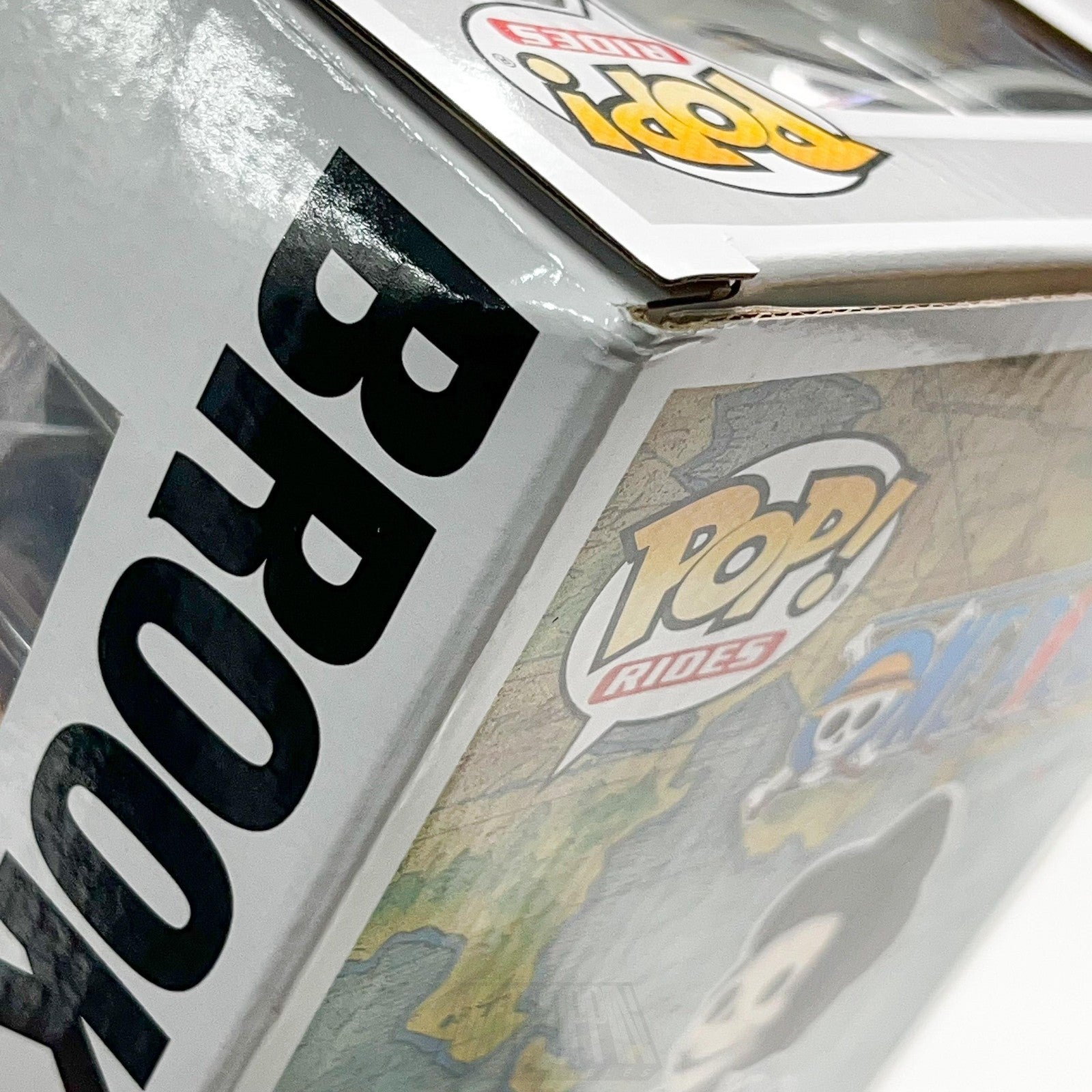 Funko Pop Rides One Piece Brook with Shark Submerge 141 NYCC Con Sticker Anime