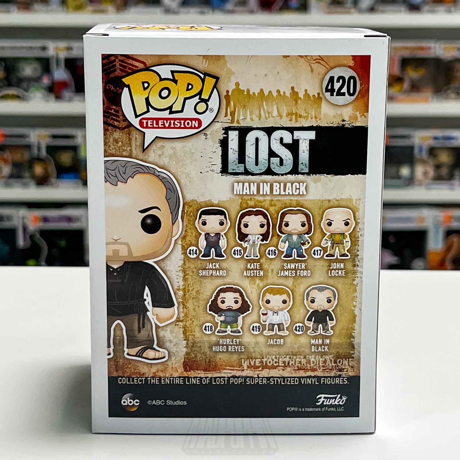 Funko Pop Television Lost Man in Black 420 Vinyl Figure Science Fiction TV Show3