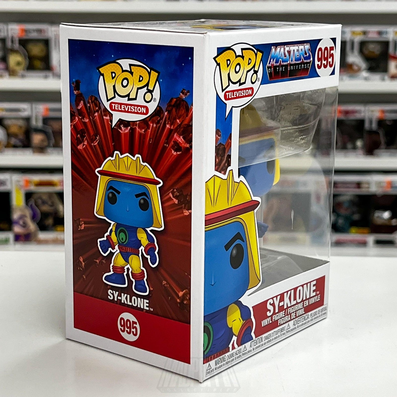 Funko Pop Television Masters of the Universe Sy-Klone 995 Vinyl MOTU Toy Cartoon