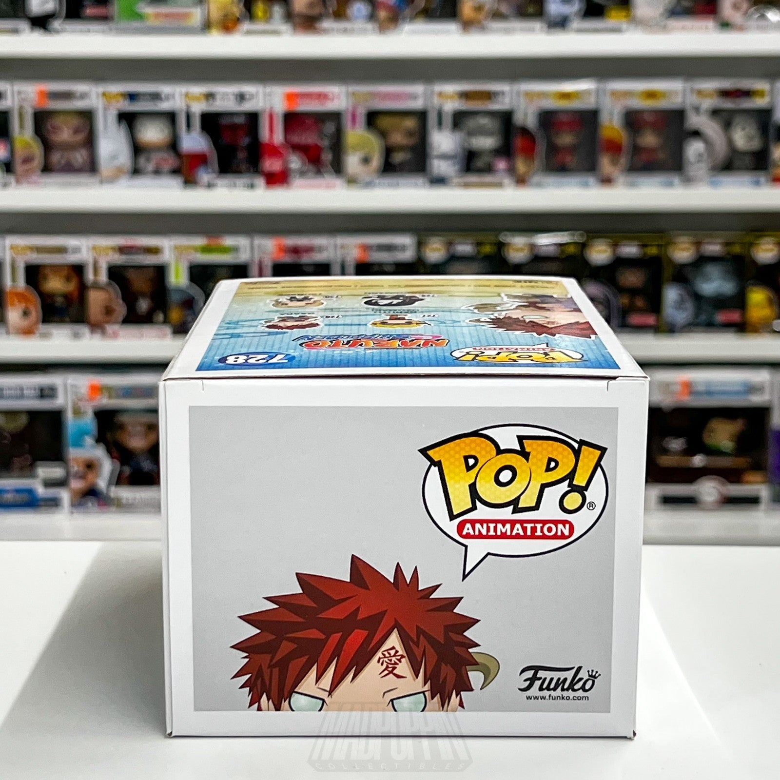 Funko Pop Anime Naruto Shippuden Gaara Metallic Special Edition 728 Vinyl Figure6