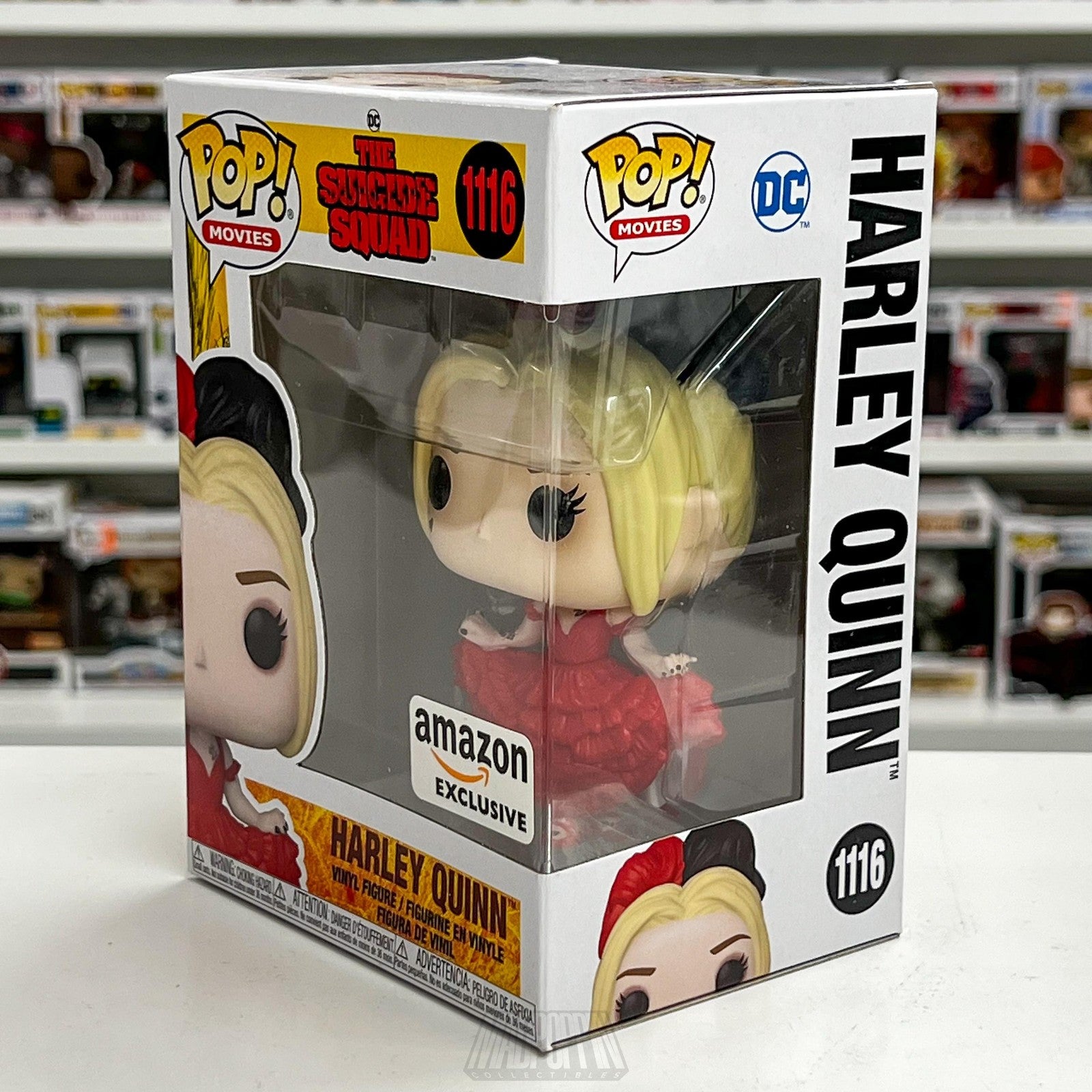 Funko Pop Harley Quinn 1116 Suicide Squad Amazon Exclusive Vinyl Figure New