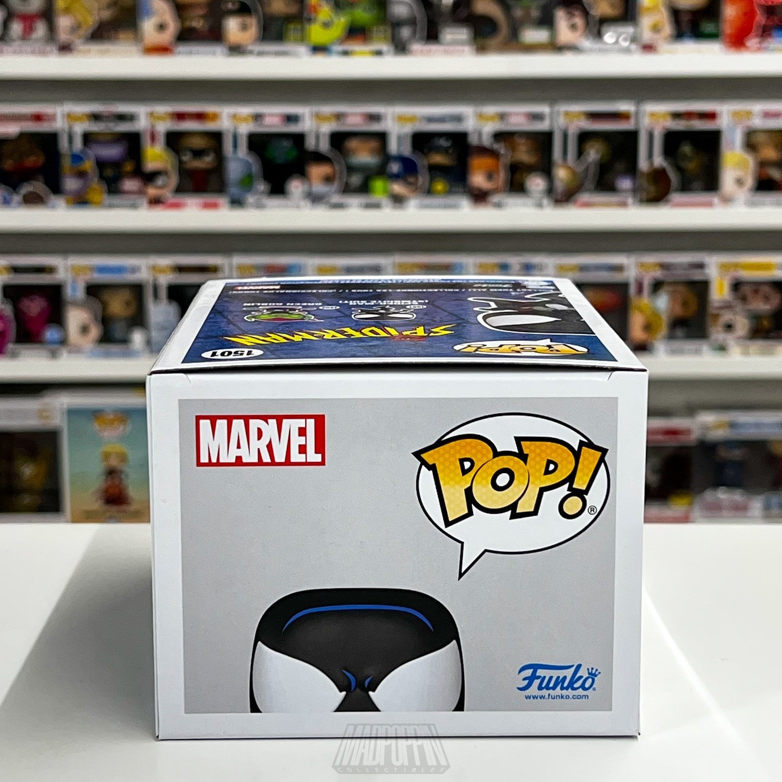 Funko Pop Marvel Spider-Man Black Symbiote Suit Target Exclusive 1501 Vinyl
