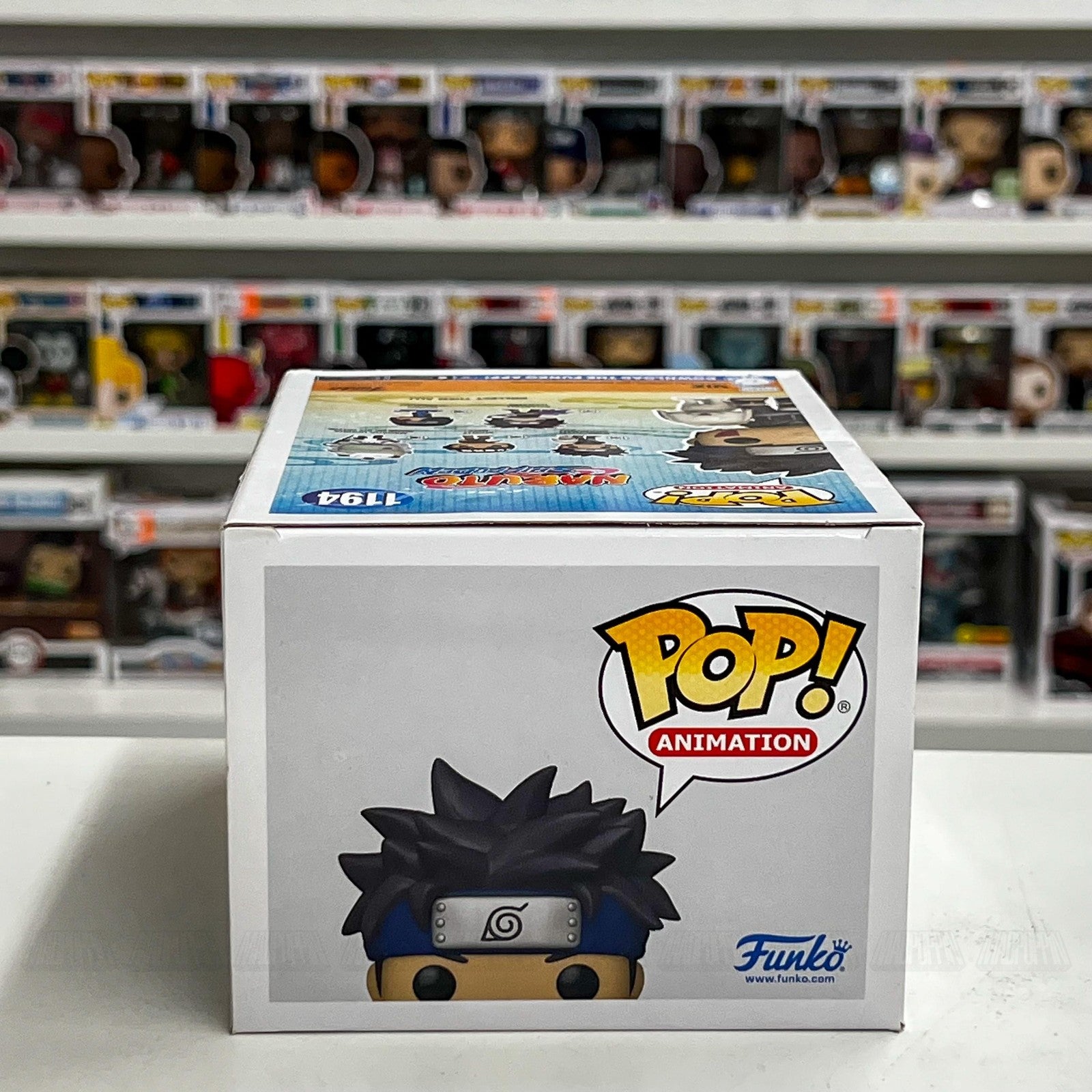 Funko Pop! Animation Naruto Shippuden Kiba with Akamaru 1194 Vinyl Figure NIB
