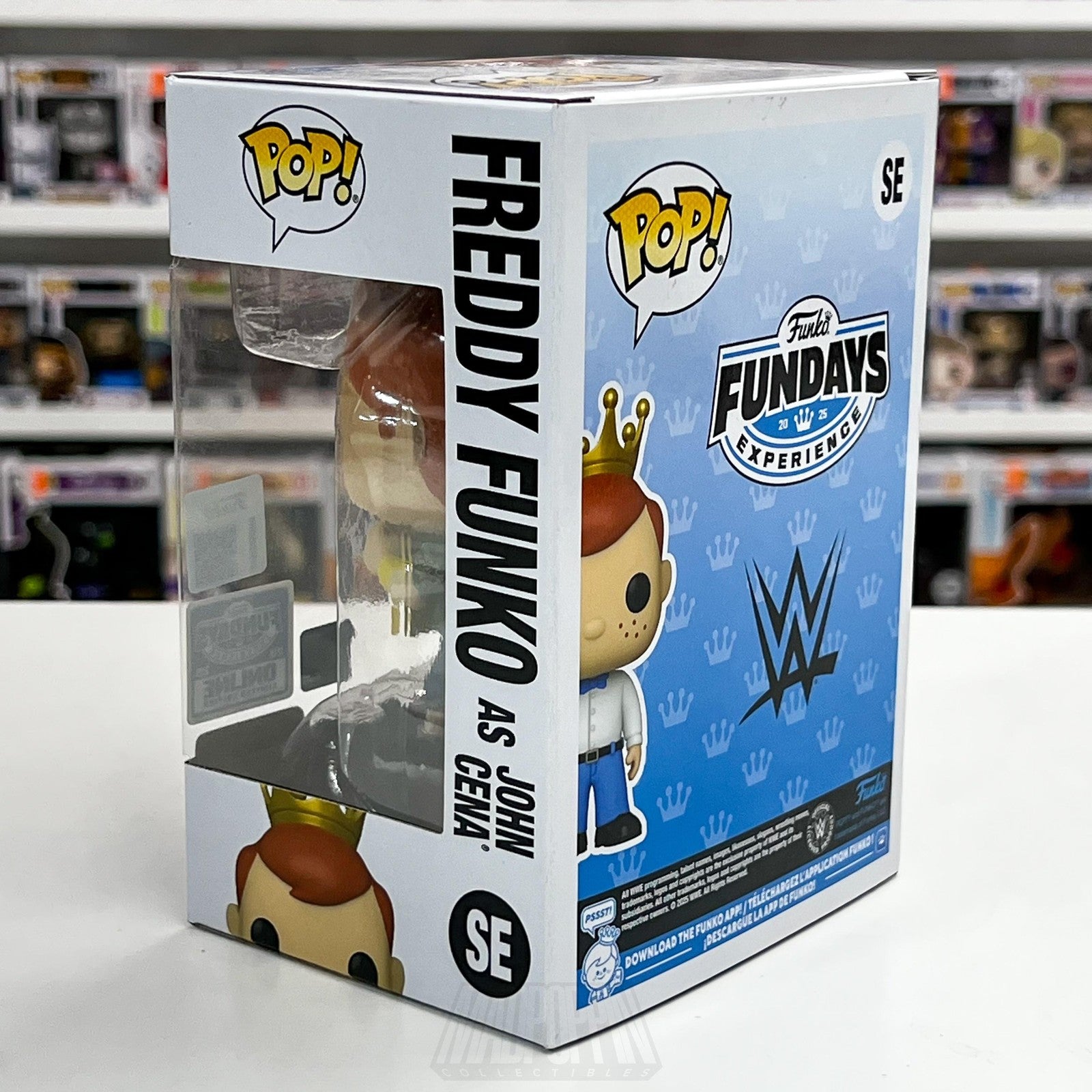 Funko Pop Freddy as John Cena WWE Fundays 2025 Online LE 3000 SE Vinyl Wrestling2