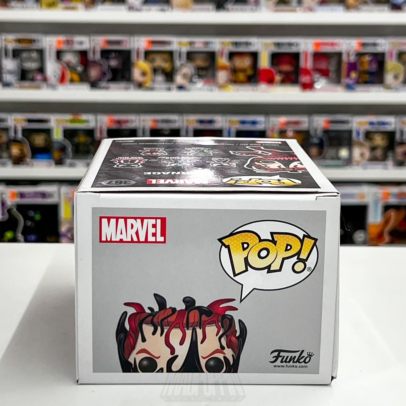 Funko Pop! Marvel Venom Carnage #367 Bobblehead Vinyl Figure 2018 Boxed Toy6