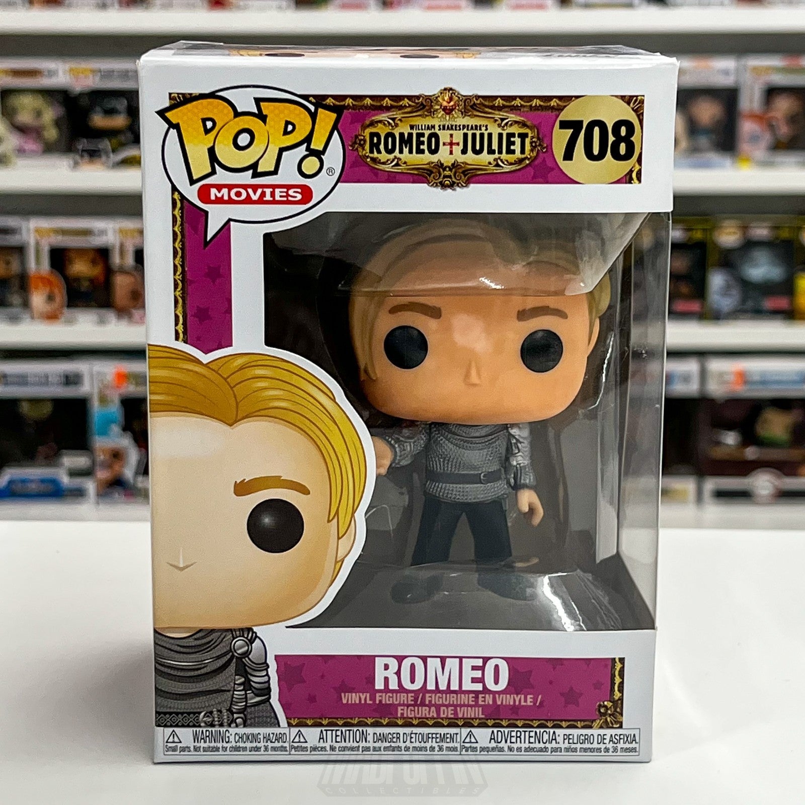 Funko Pop Movies Romeo & Juliet 708 William Shakespeare Romantic Vinyl Figure0