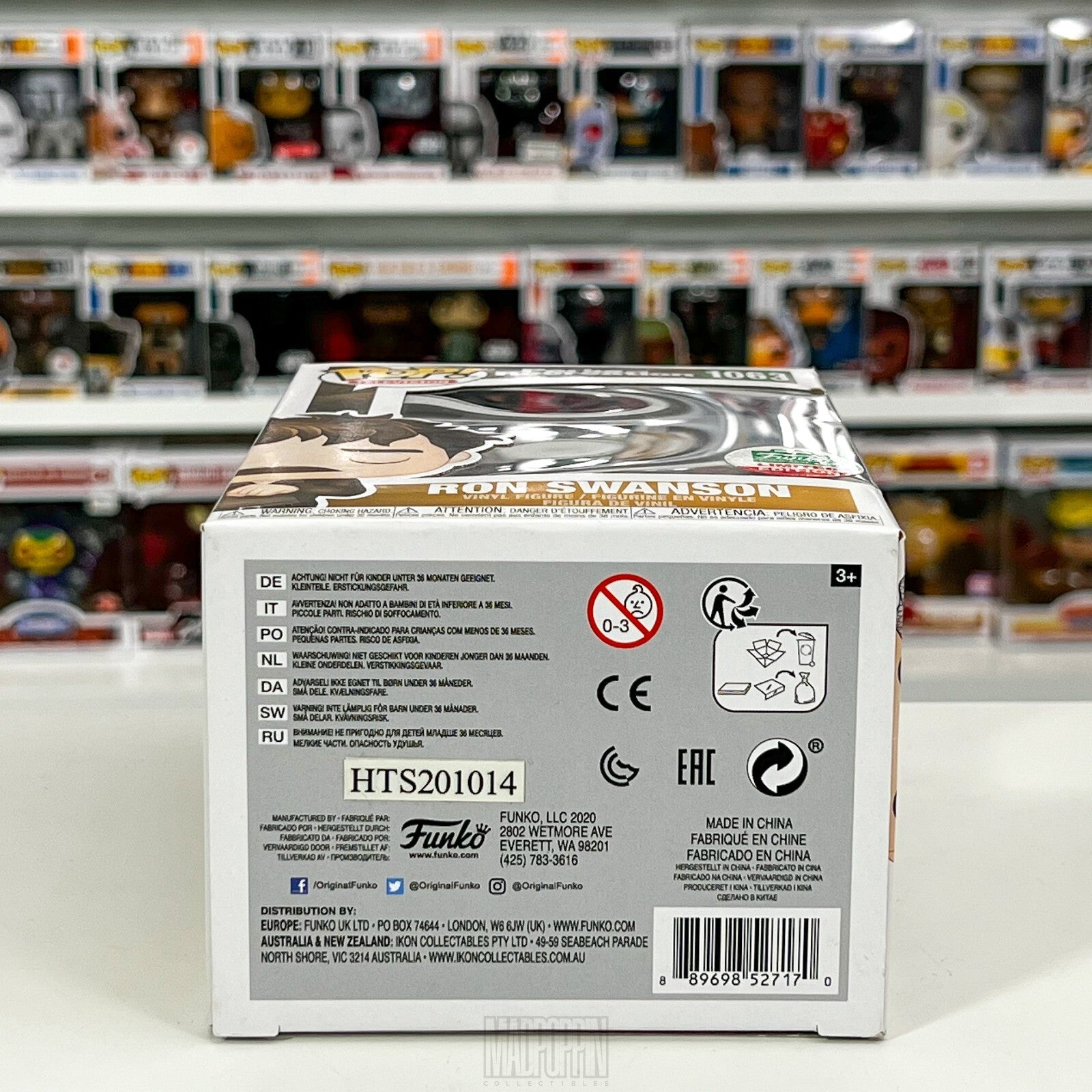 Funko Pop TV Parks and Recreation Ron Swanson Dancing Funko-Shop.com 1063