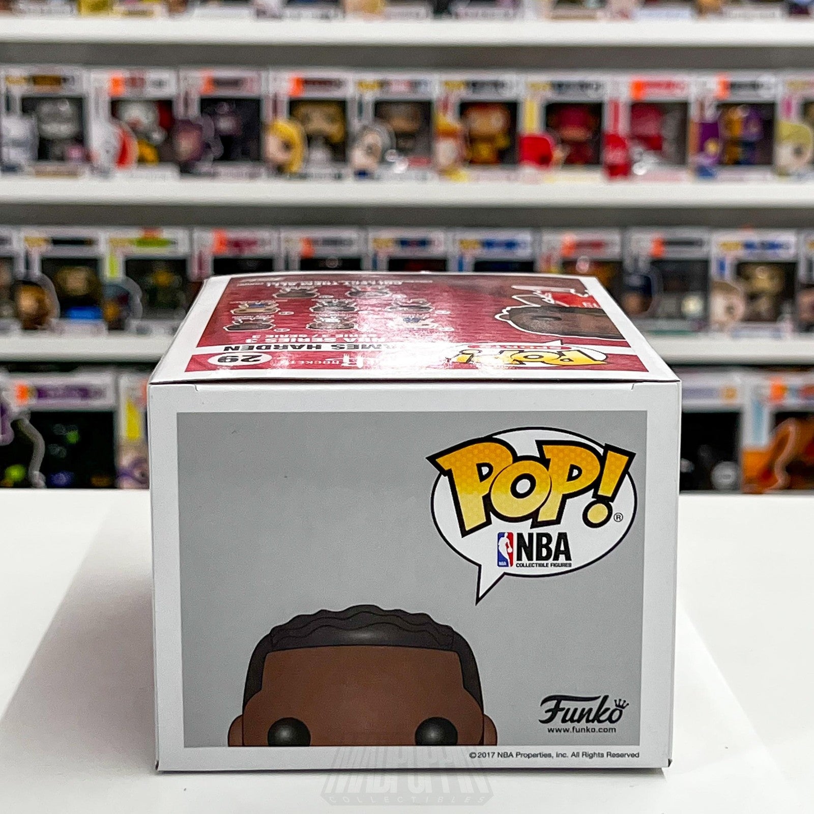 Funko Pop NBA James Harden #29 Houston Rockets Vinyl Figure 2017 Series 3 Boxed6