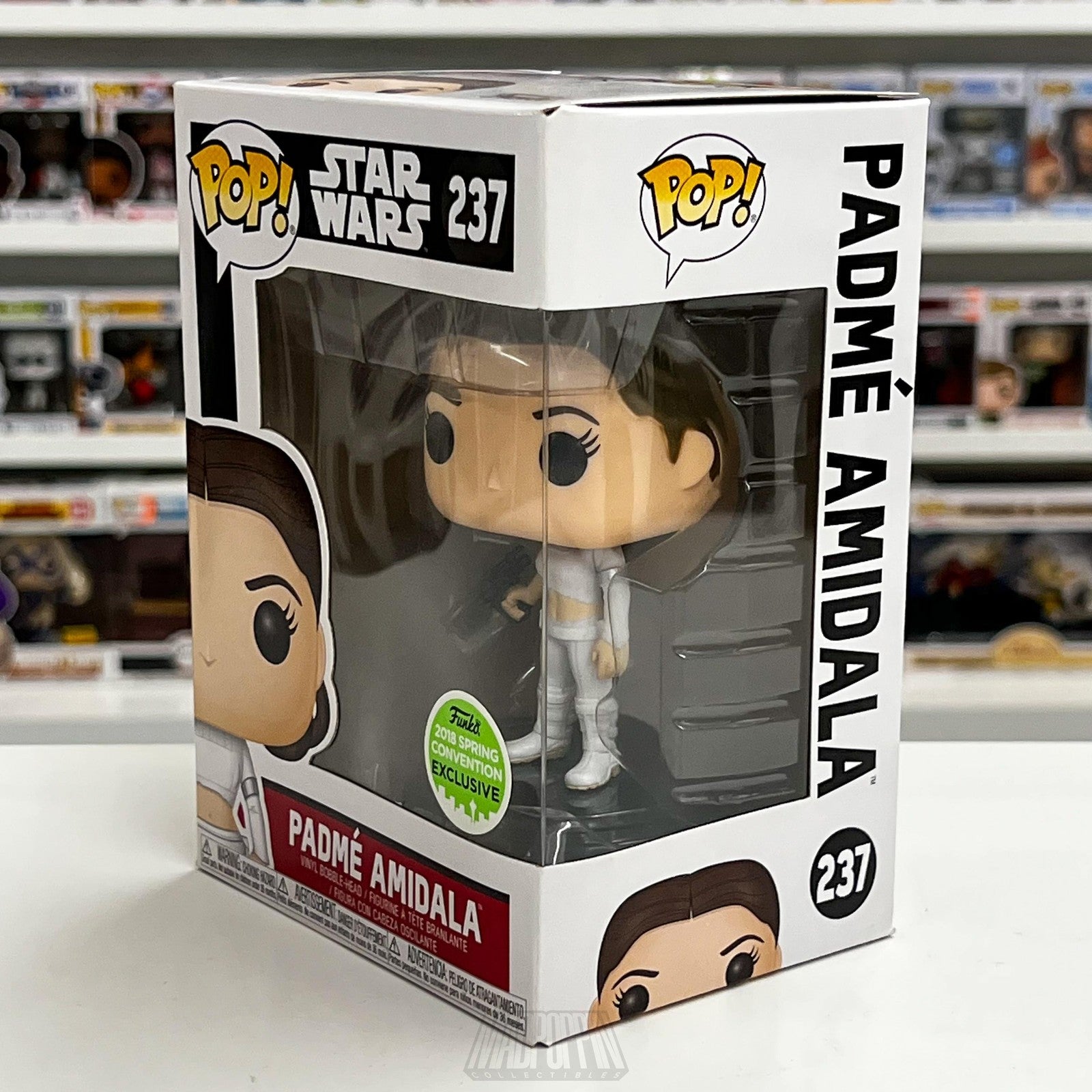 Funko Pop Star Wars Padmé Amidala Geonosis 237 Spring Convention 2018 Figure