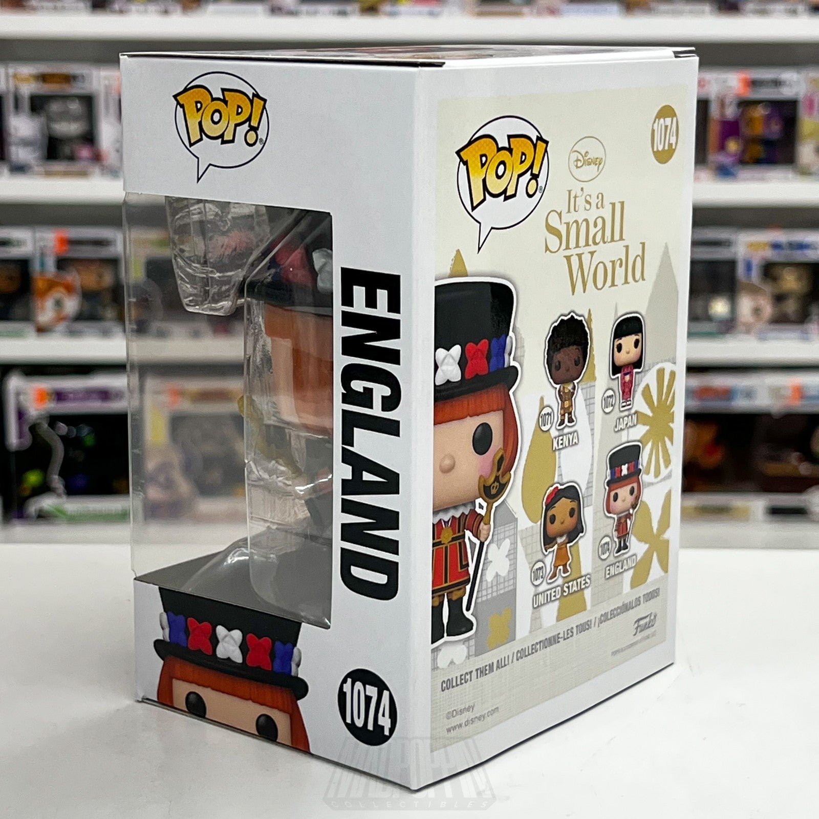 Funko Pop Disney It's A Small World England 1074 Fantasyland Ride Vinyl Figure2