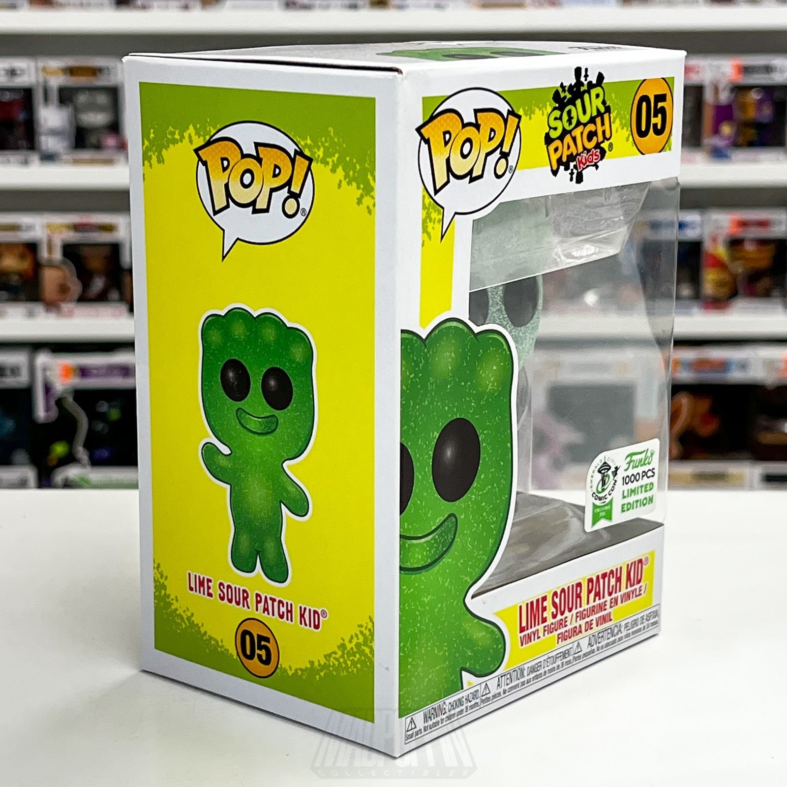 Funko Pop Lime Sour Patch Kid 05 ECCC 2024 Emerald City Comic Con 1000 PCS Candy5