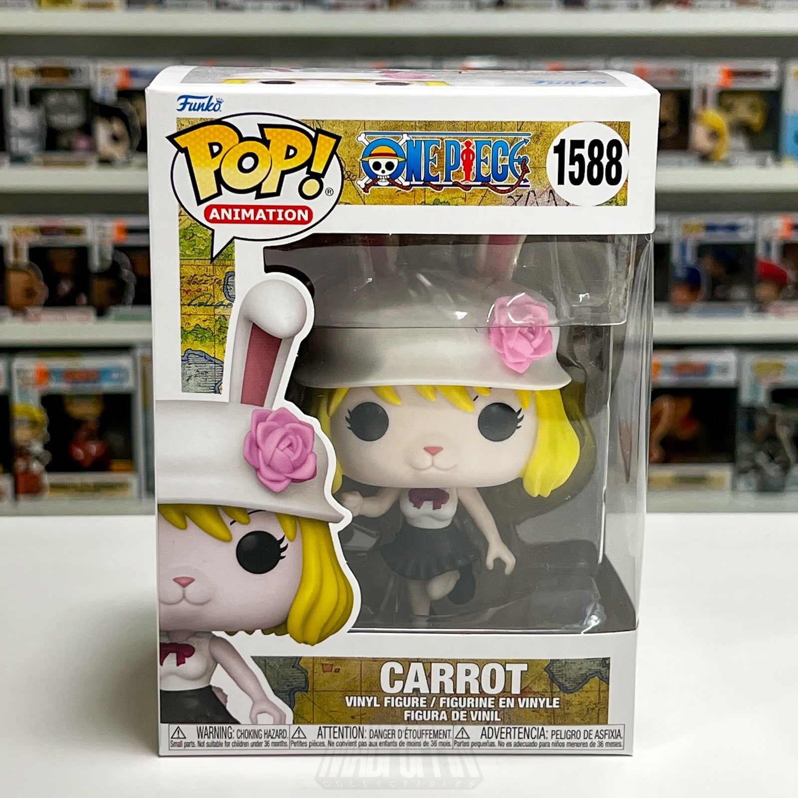 Funko Pop Animation One Piece Carrot #1588 Anime Vinyl Figure Toy New
