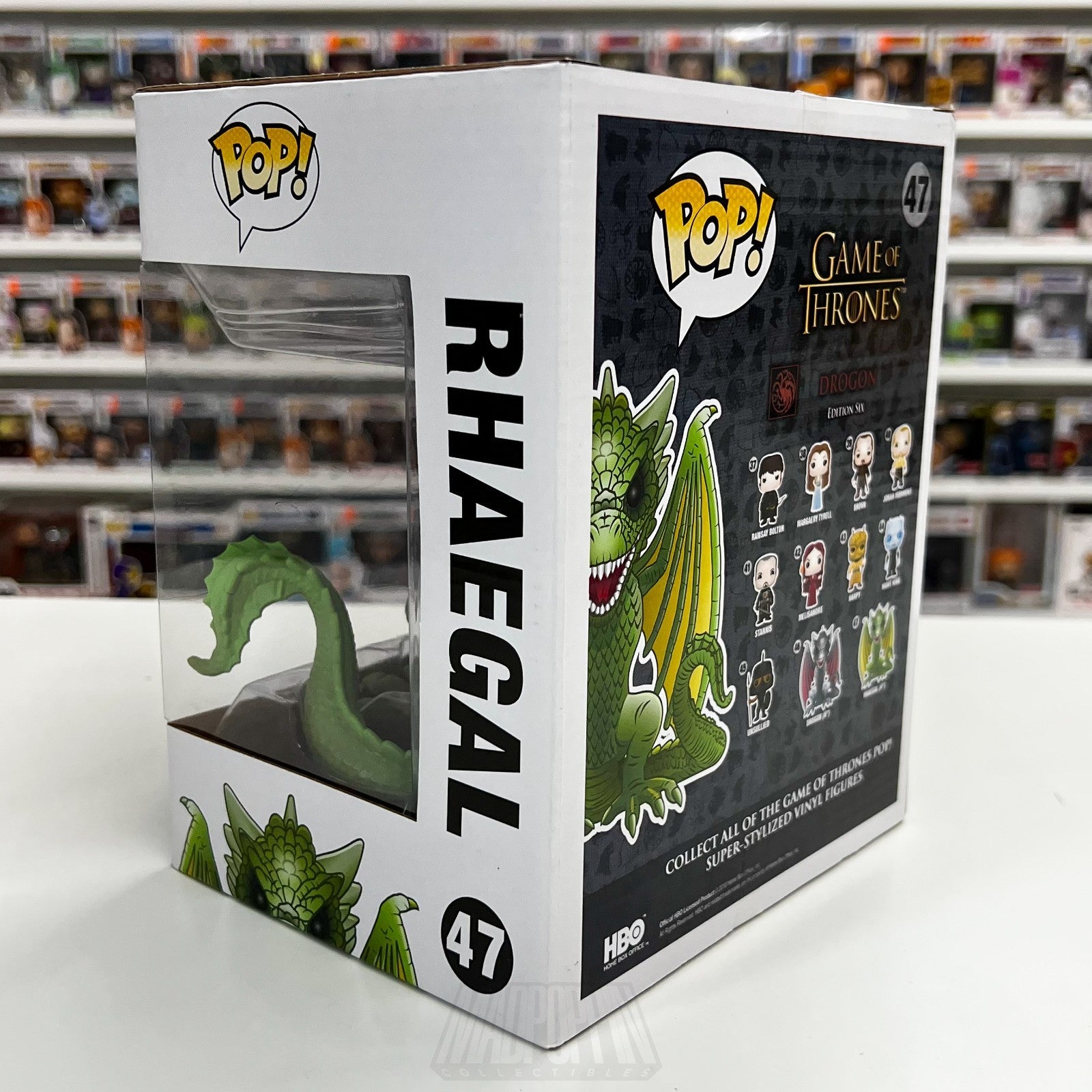 Funko Pop Television Game of Thrones Rhaegal HBO Dragon 6 Inch TV Vinyl Figure2
