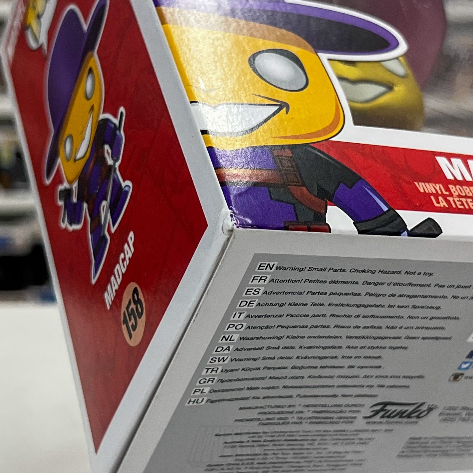 Funko Pop Marvel Madcap Metallic Chase Hot Topic 158 Deadpool Toy Vinyl Figure9