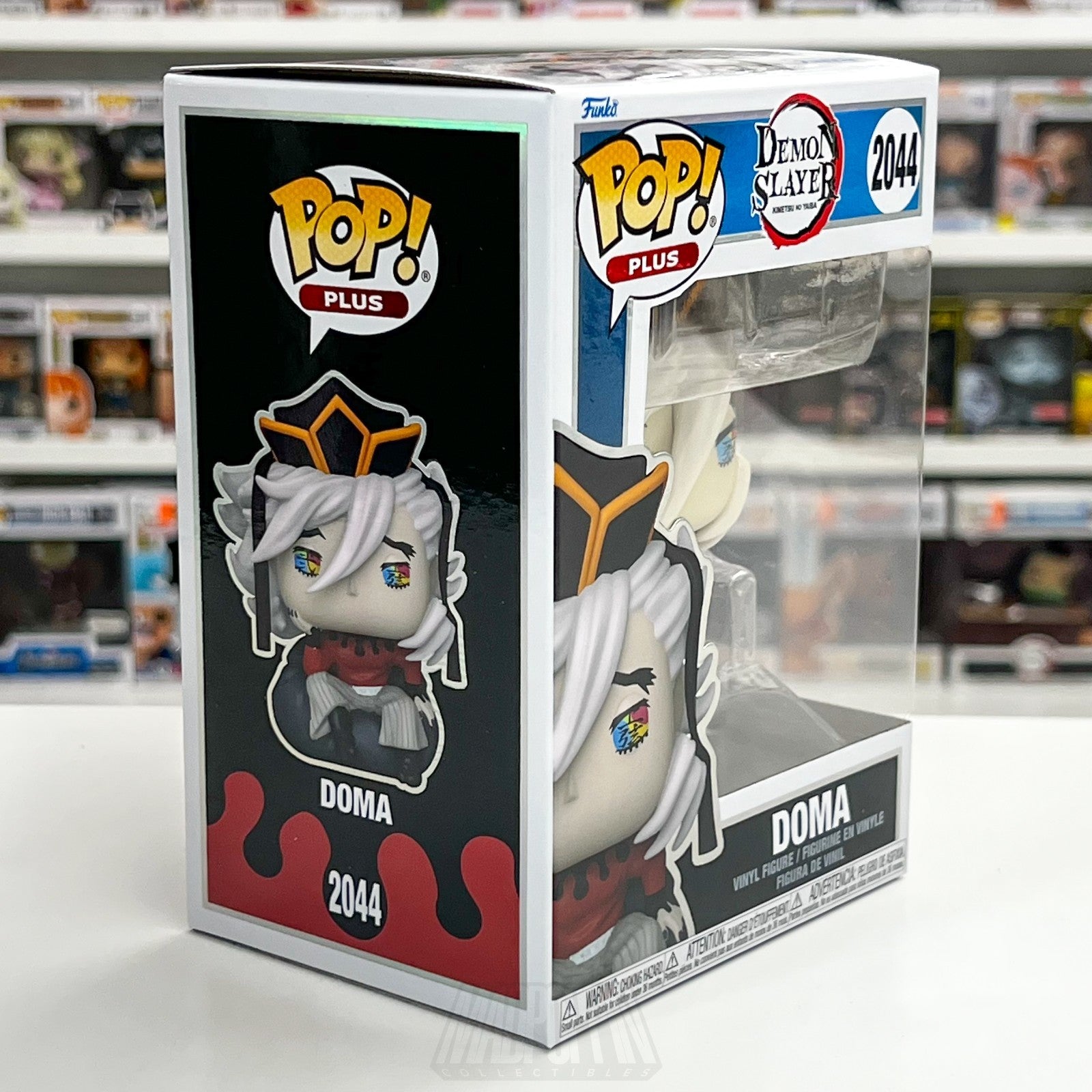 Funko Pop Plus Anime Demon Slayer Doma 2044 Twelve Kizuki Japanese Vinyl Figure5