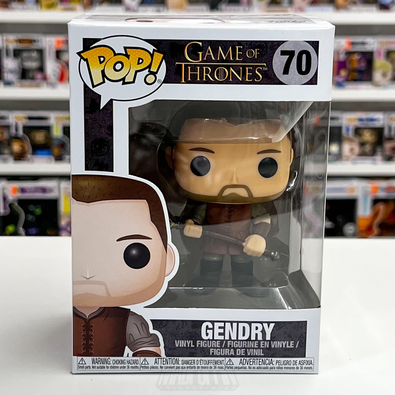 Funko Pop Game of Thrones Gendry #70 Vinyl Figure HBO 2018 Boxed Collectible0