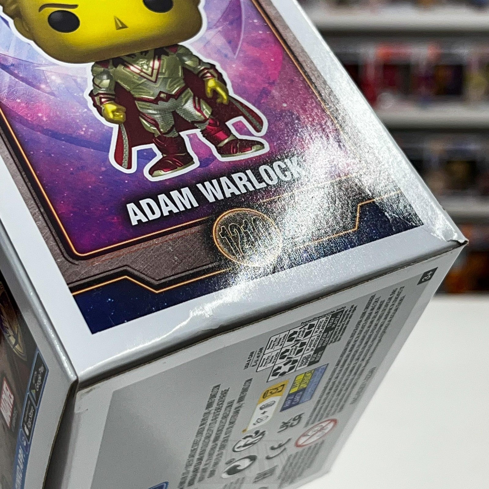 Funko Pop Marvel Adam Warlock 1210 Guardians of the Galaxy Vol 3 Bobblehead8