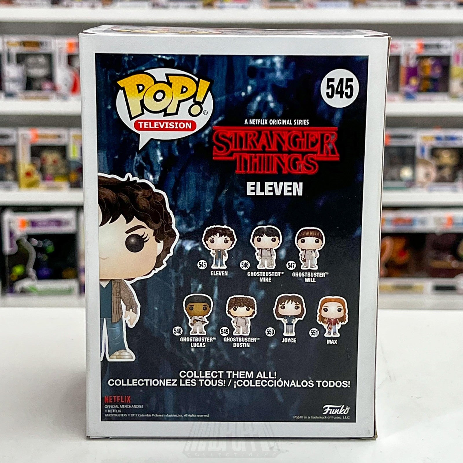 Funko Pop Television Stranger Things Eleven 545 Vinyl Figure TV Horror Sci-Fi TV3