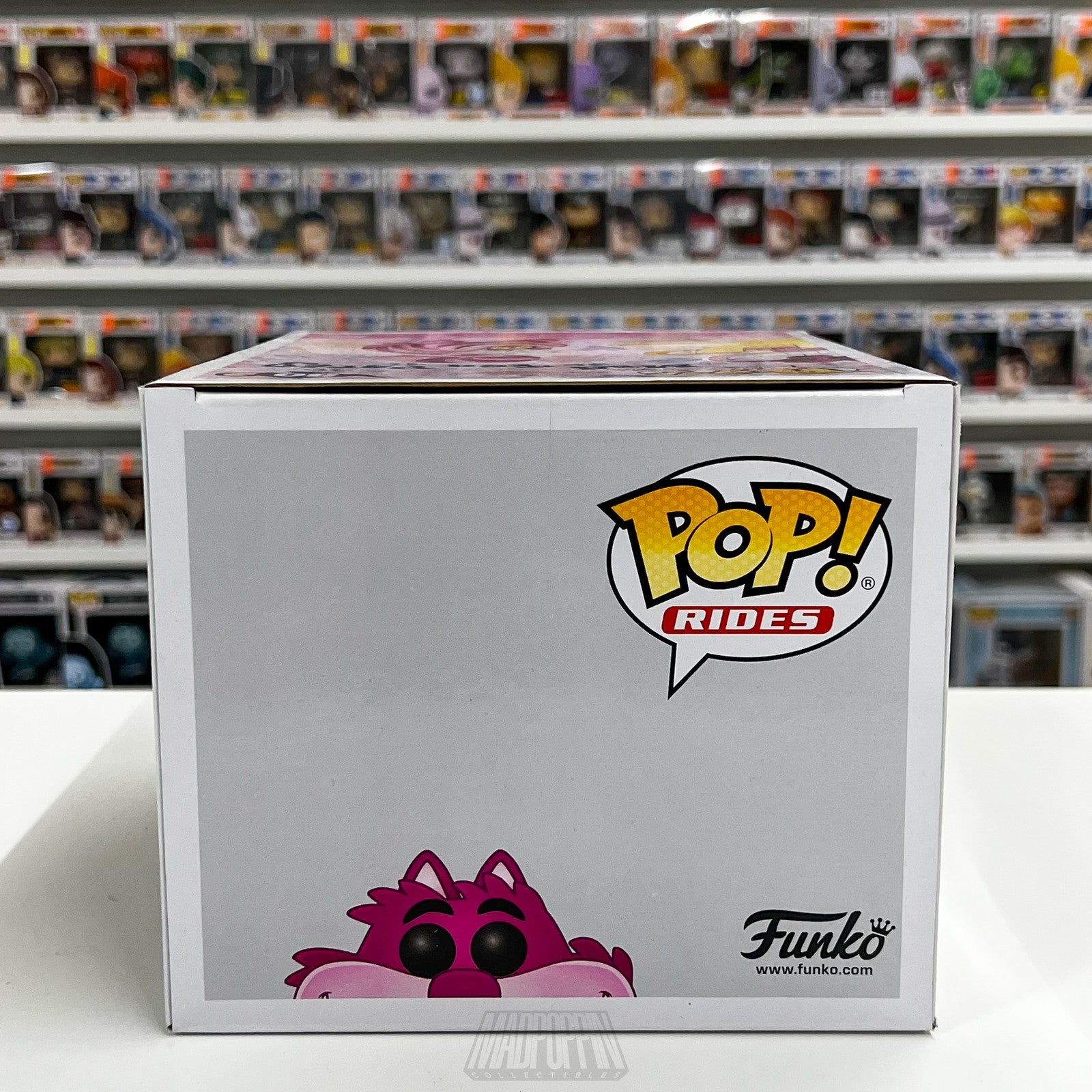 Funko Pop Rides Cheshire Cat Mad Tea Party 80 WonderCon Disney Limited 2000pcs