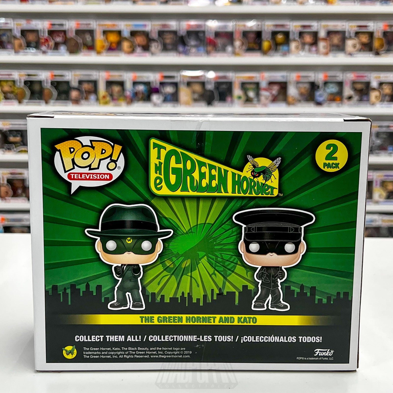 Funko Pop Television Green Hornet and Kato 2 Pack 2019 Fall Convention Limited3