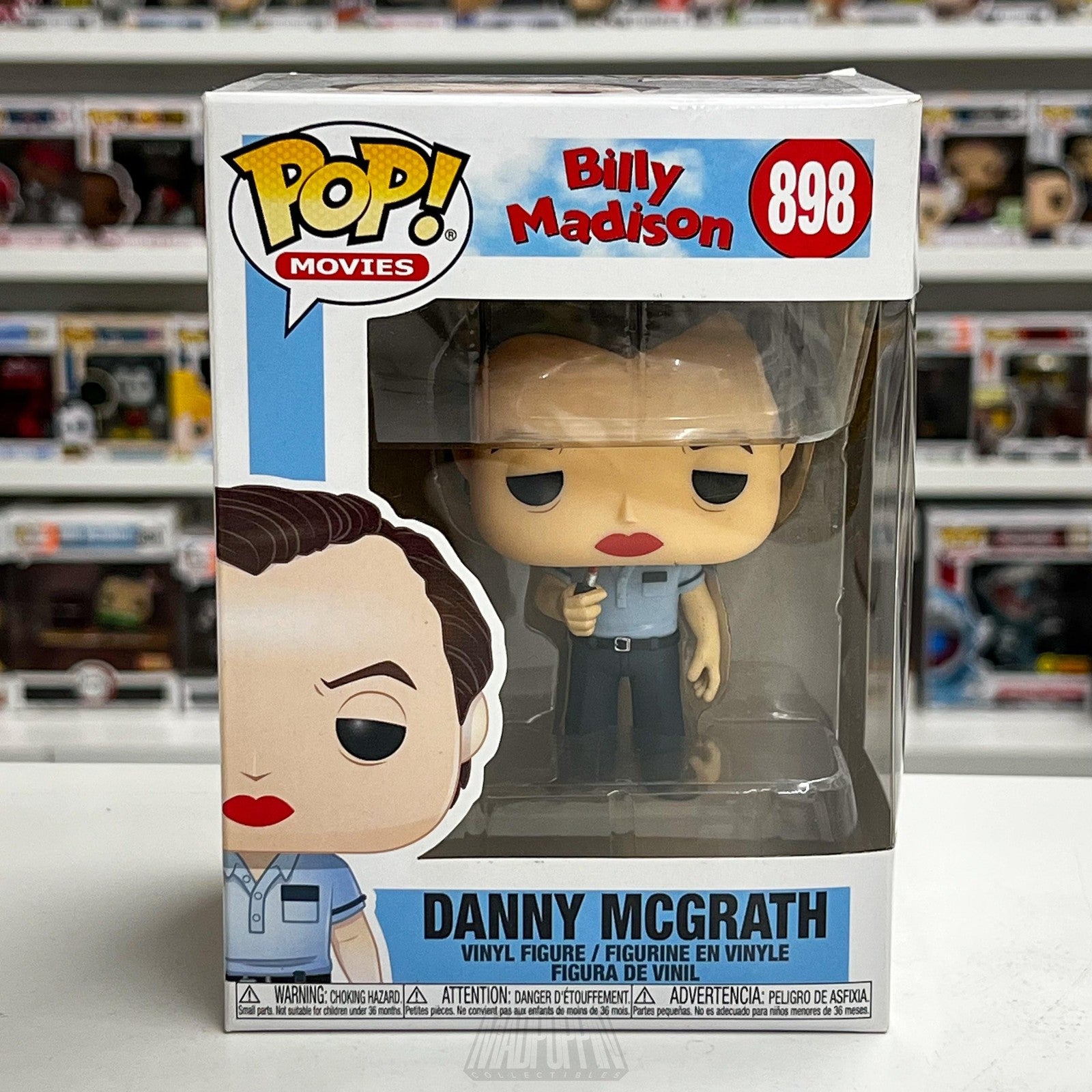 Funko Pop Billy Madison Danny McGrath 898 Vinyl Figure New Box Collector Movies