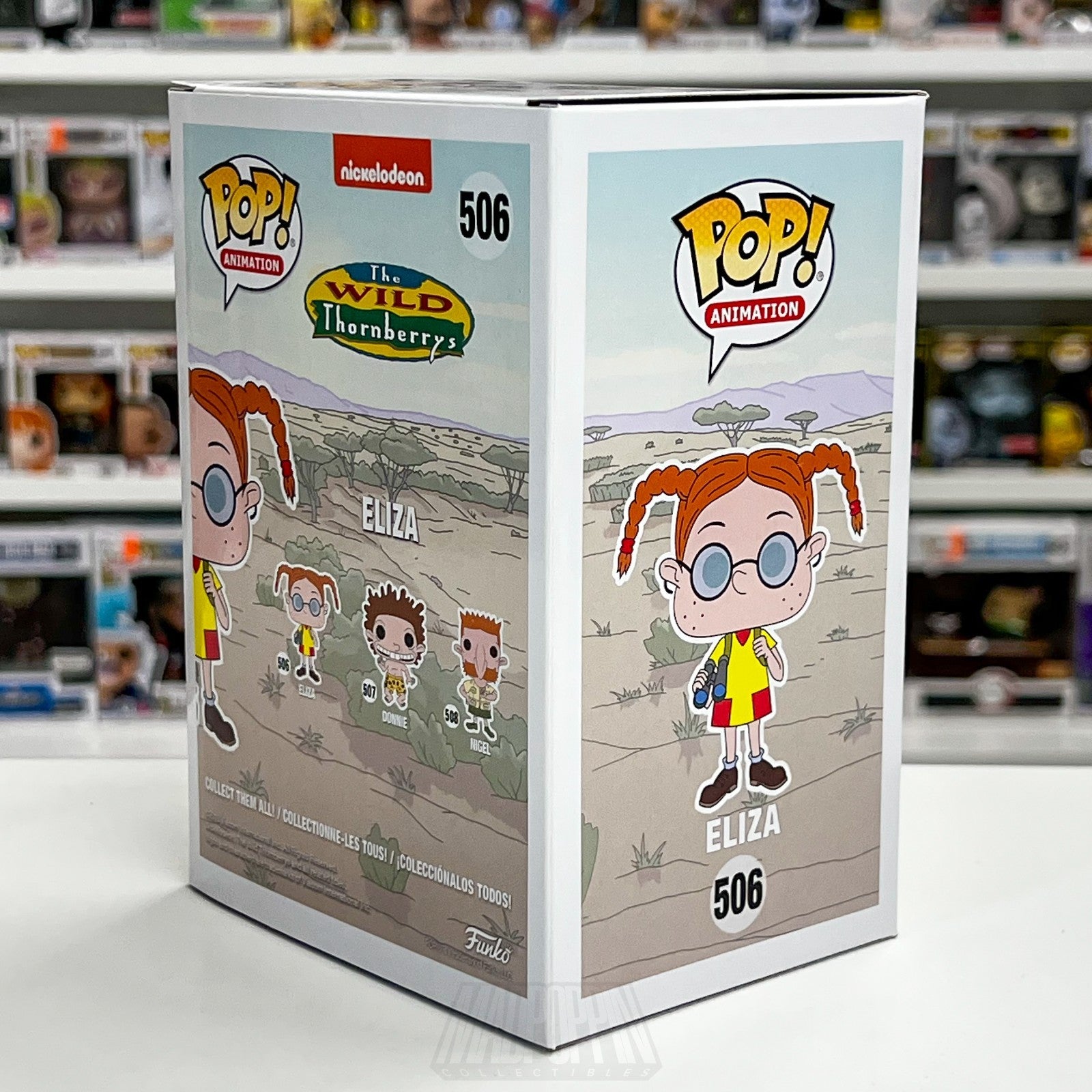 Funko Pop Animation Nickelodeon Wild Thornberrys Eliza 506 Cartoons Vinyl Figure4