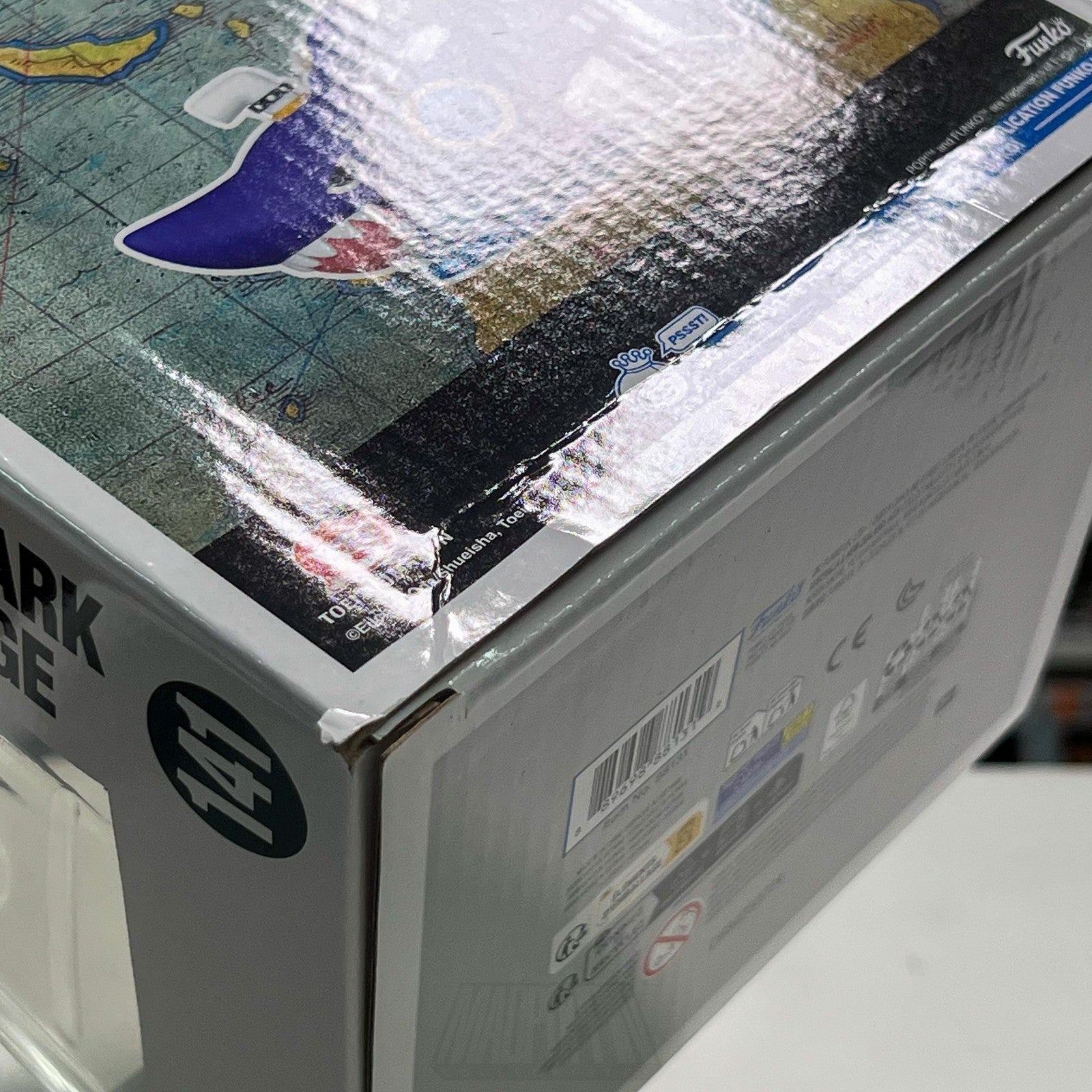 Funko Pop Rides One Piece Brook with Shark Submerge 141 NYCC Con Sticker Anime