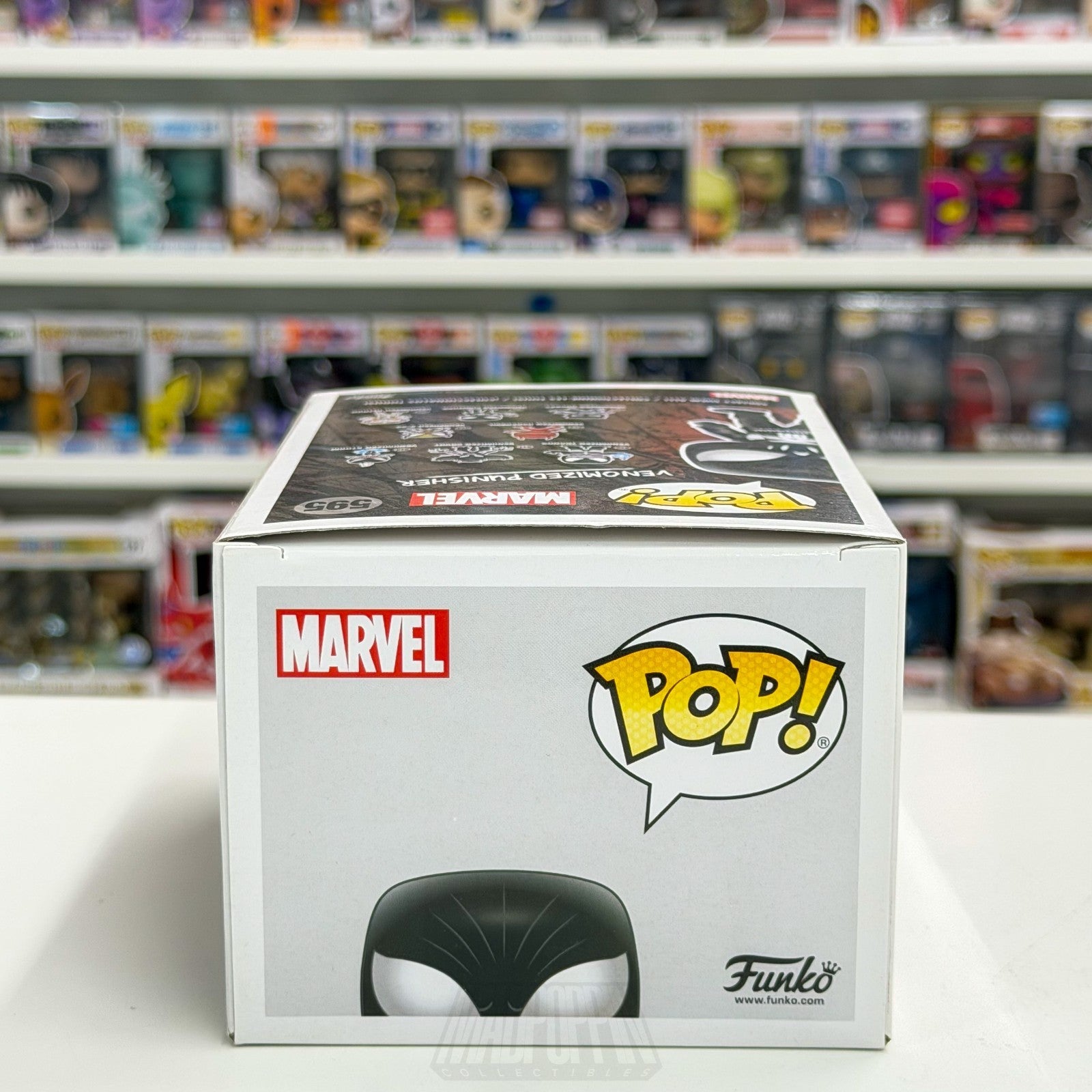 Funko Pop Marvel Venomized Punisher 595 Frank Castle Vigilante Symbiote Figure6