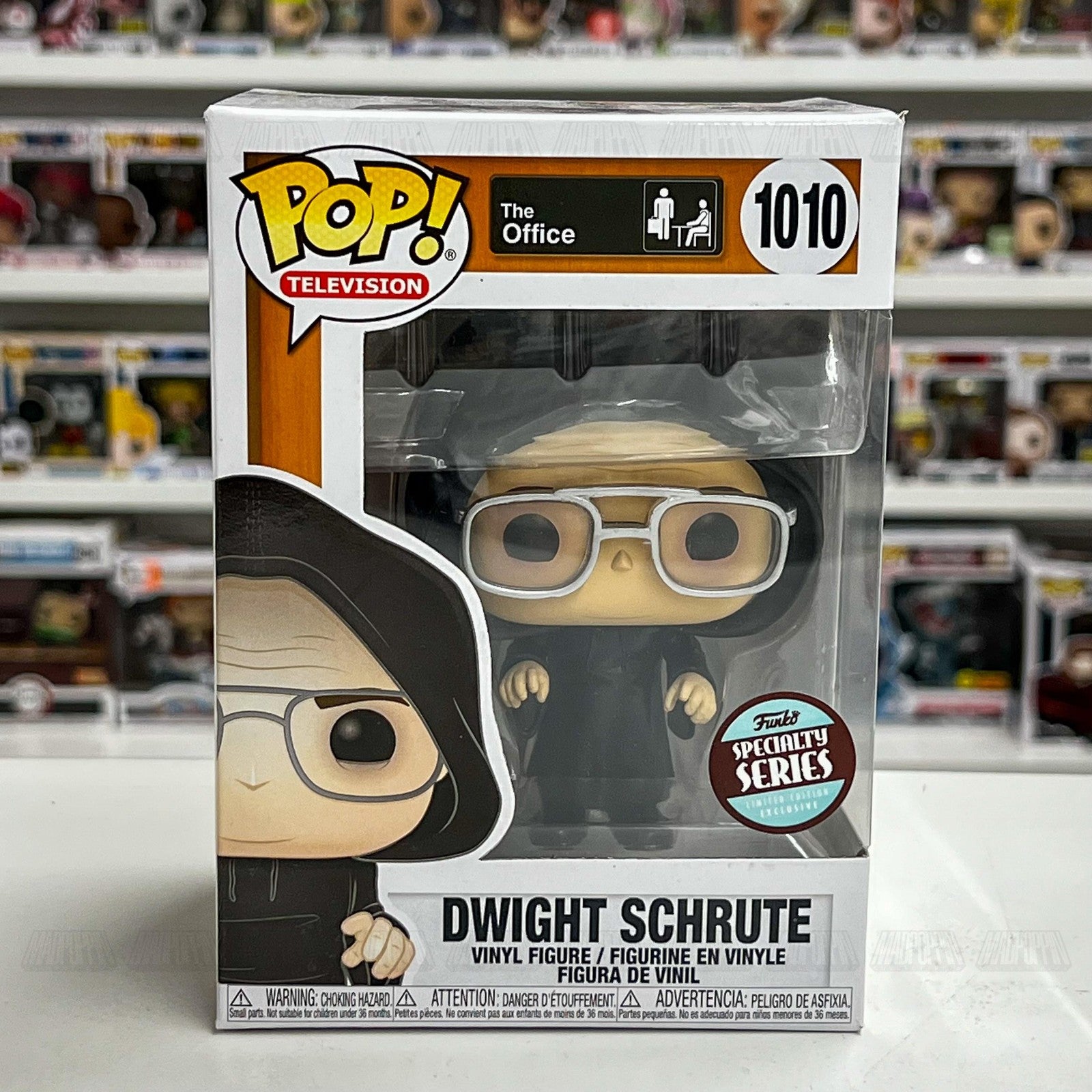 Funko Pop The Office Dwight Schrute Vinyl Figure 1010 Specialty Series New TV