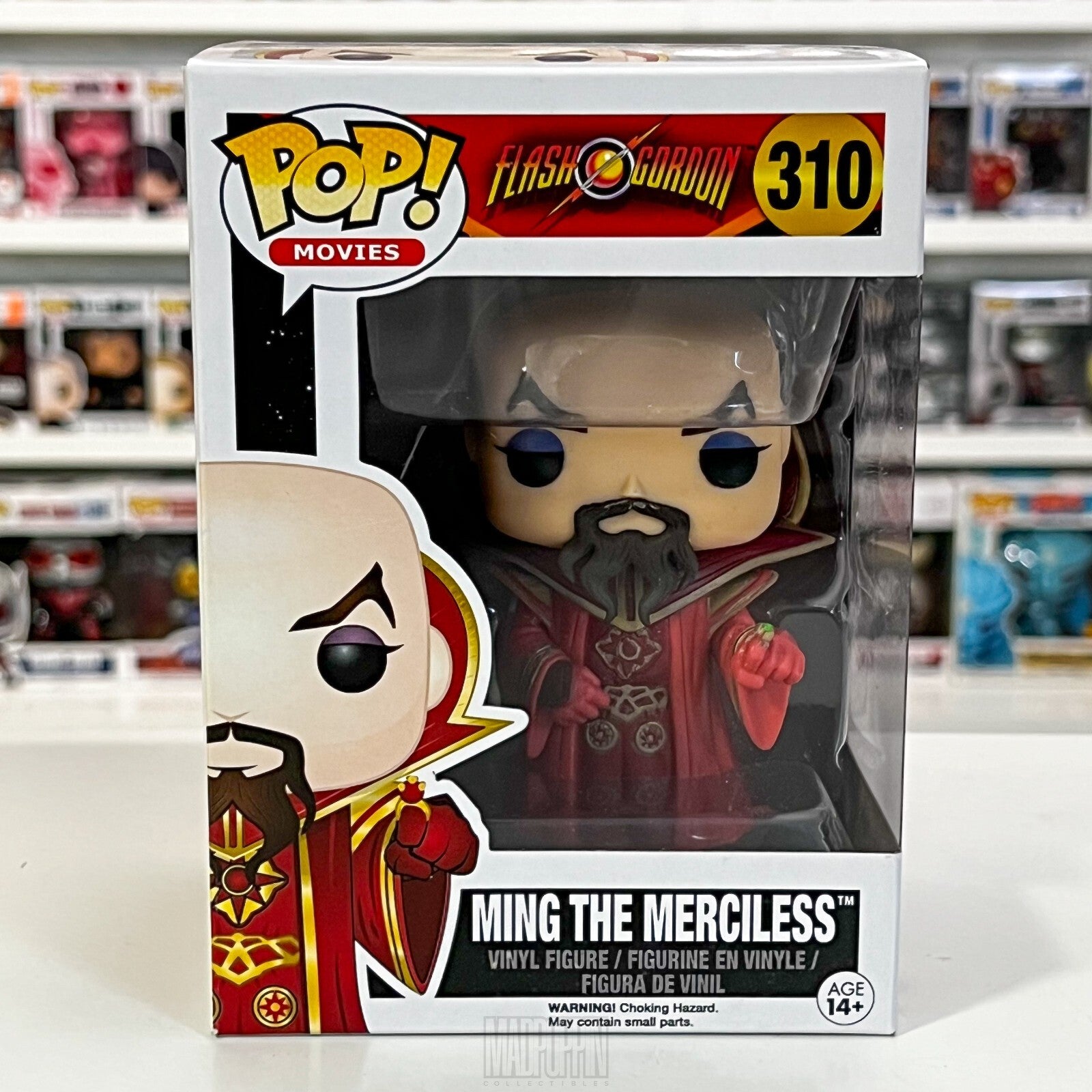 Funko Pop Movies Flash Gordon Ming the Merciless Vaulted Space Opera Mongo 310