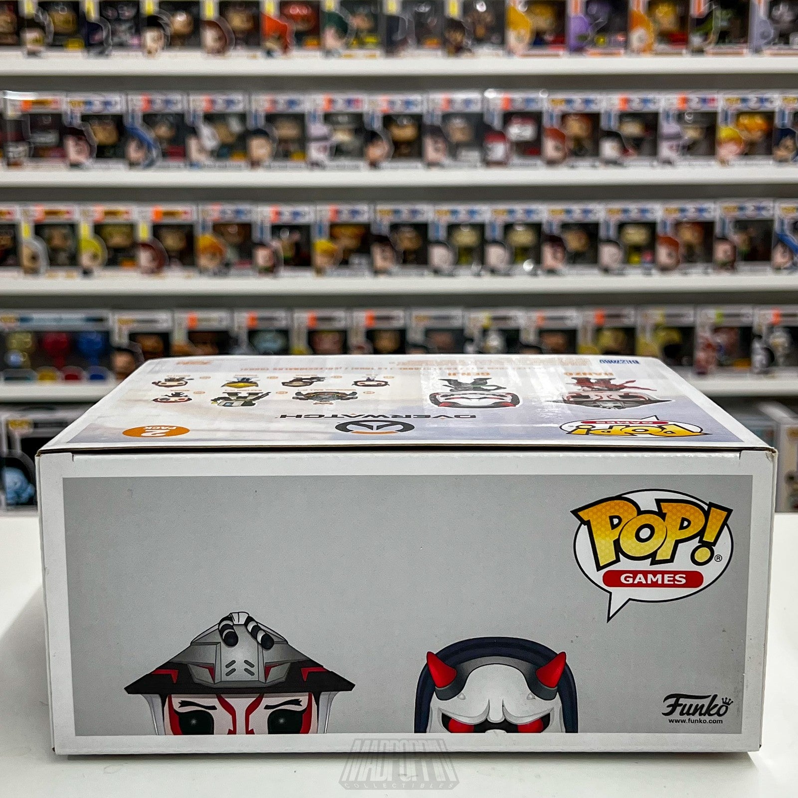 Funko Pop Overwatch Hanzo Genji 2 Pack E3 2019 Limited Edition Vinyl Figures