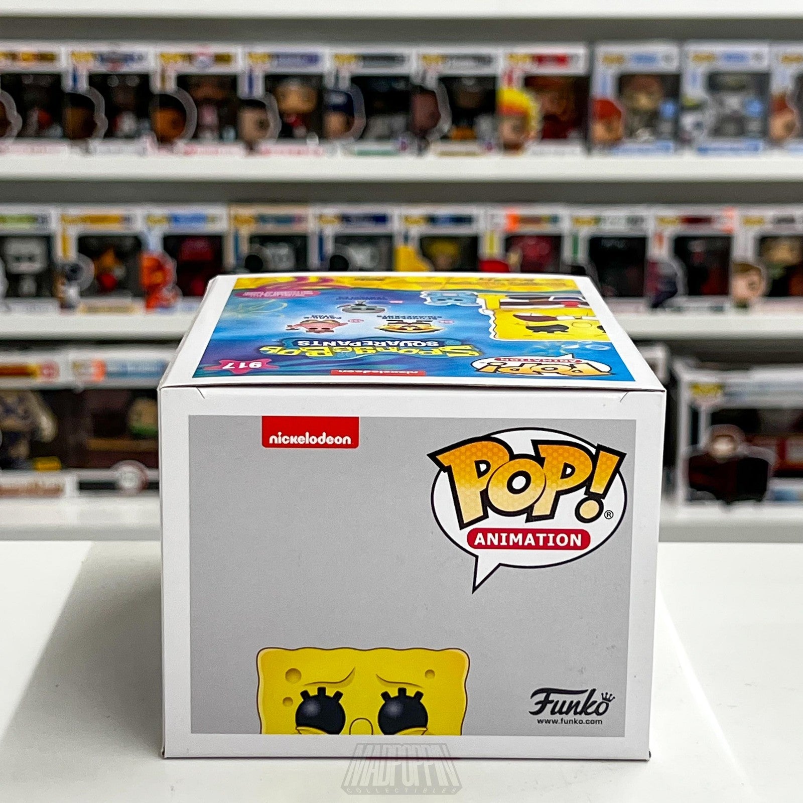 Funko Pop Animation Spongebob Weightlifter 917 Hot Topic Exclusive New in Box