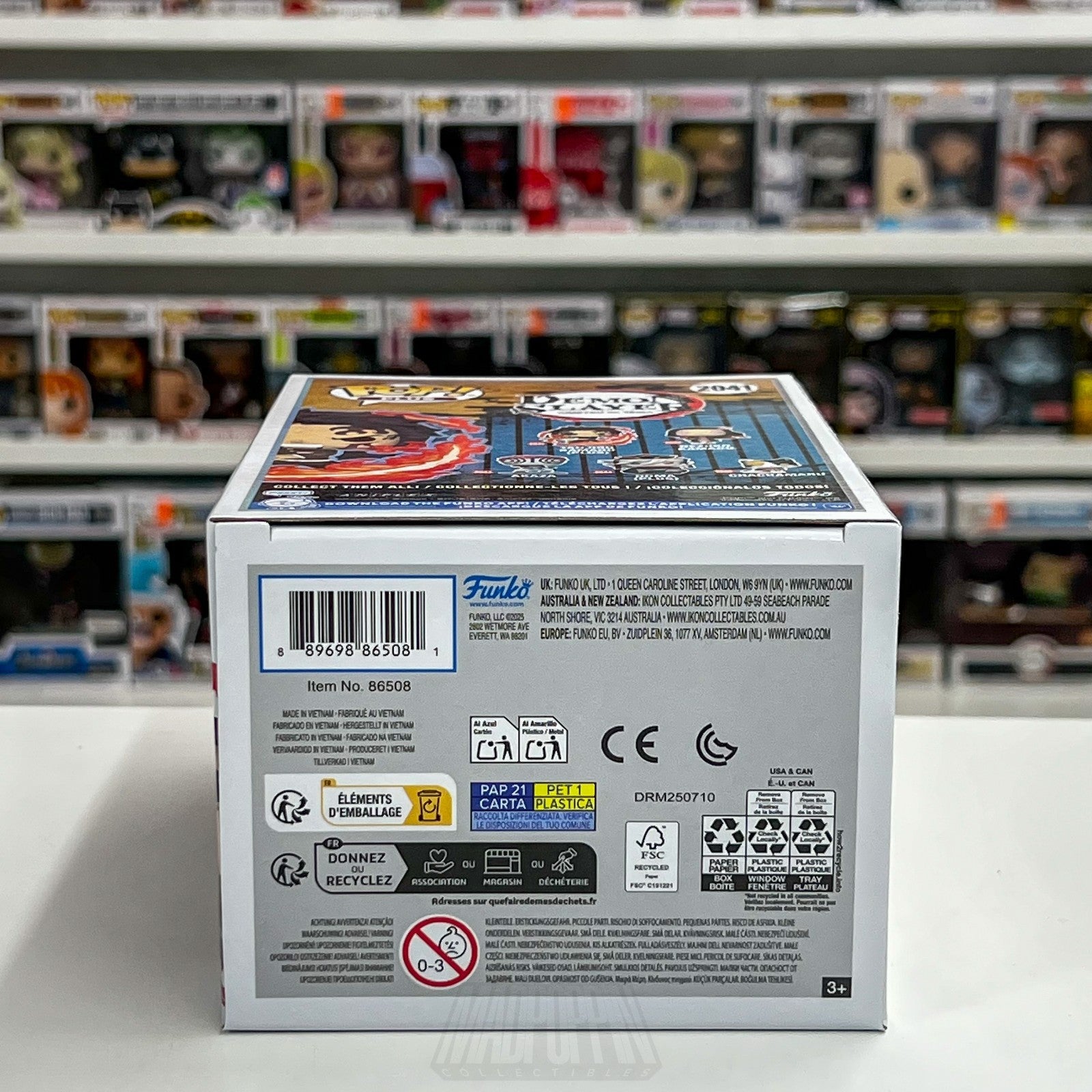 Funko Pop Plus Anime Demon Slayer Tanjiro Kamado Dancing Flash 2041 Vinyl Figure7