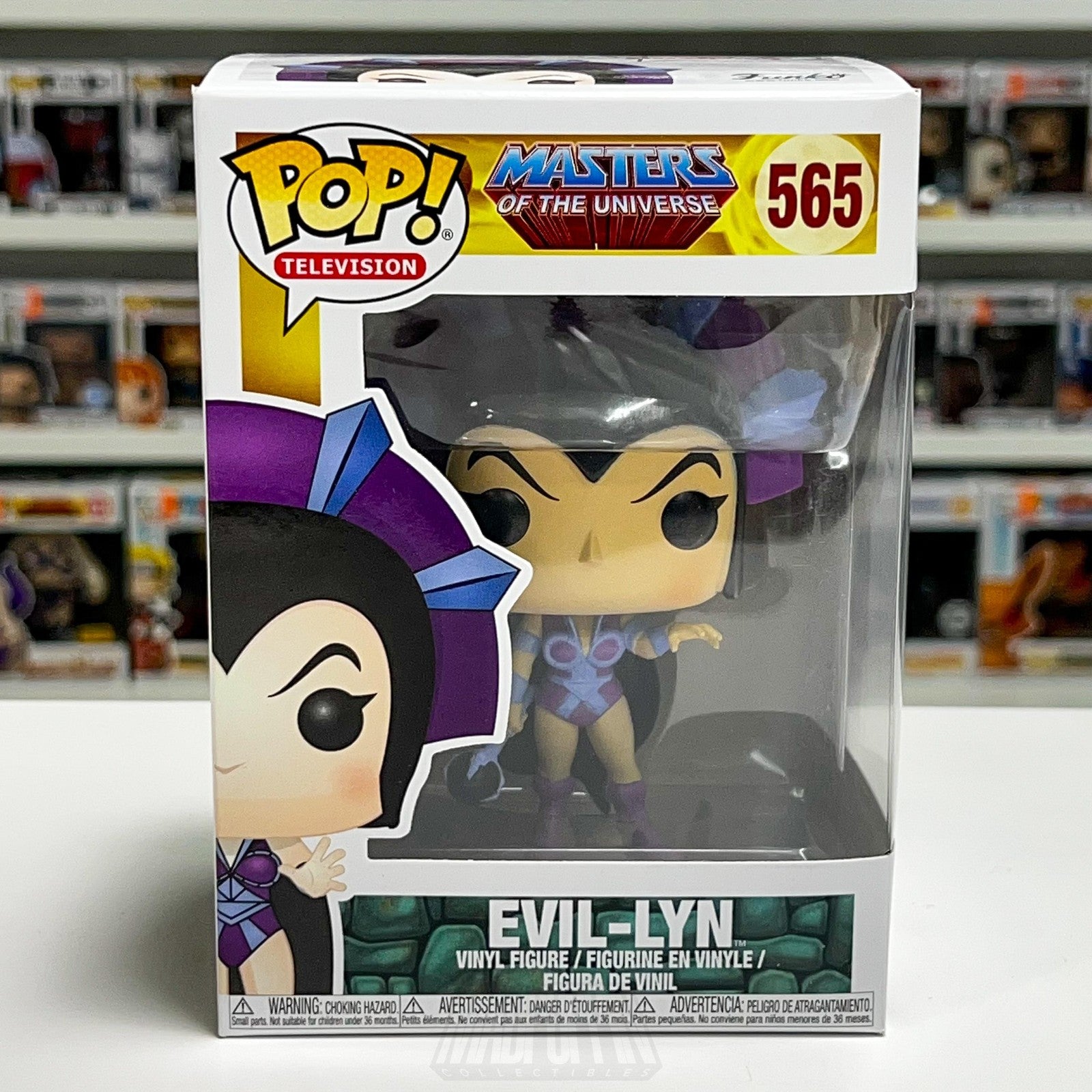 Funko Pop Television Masters of the Universe Evil-Lyn #565 Vinyl Figure MOTU Toy