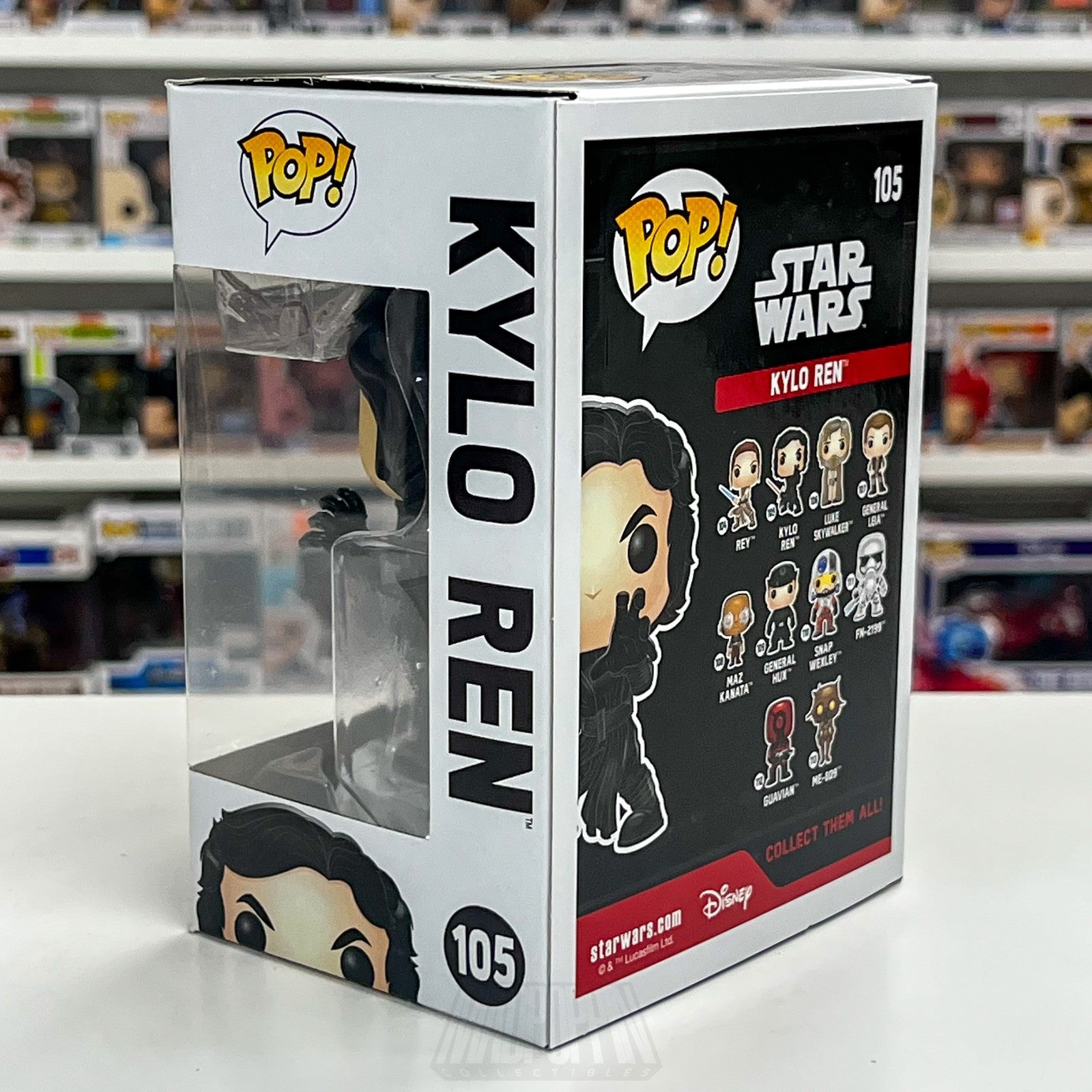 Funko Pop Star Wars Episode 7 Force Awakens Kylo Ren Starkiller Duel 105 Figure2